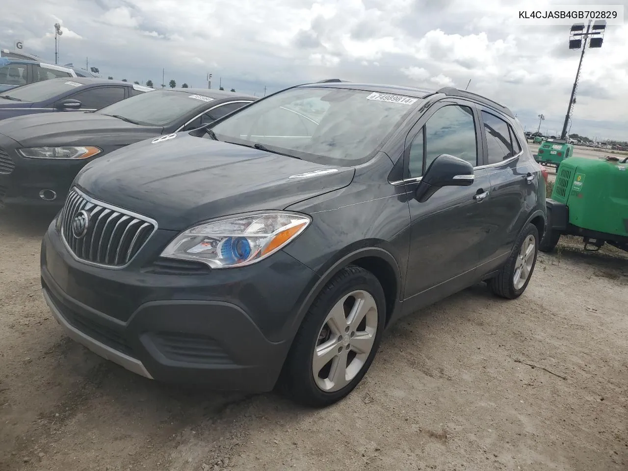 2016 Buick Encore VIN: KL4CJASB4GB702829 Lot: 74989814