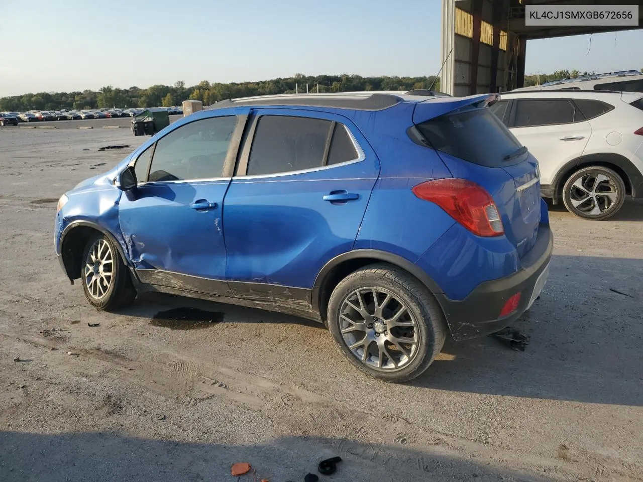 KL4CJ1SMXGB672656 2016 Buick Encore Sport Touring