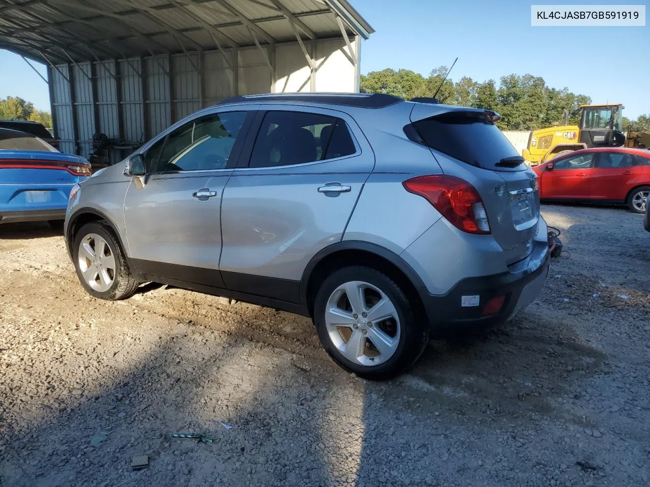 2016 Buick Encore VIN: KL4CJASB7GB591919 Lot: 75618364