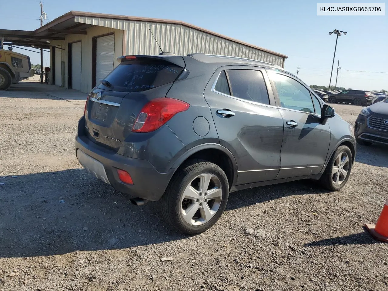 2016 Buick Encore VIN: KL4CJASBXGB665706 Lot: 75860894