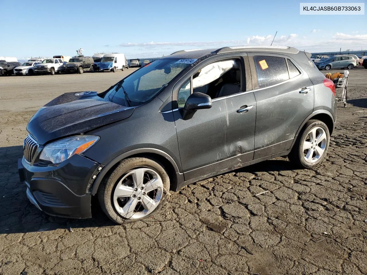 2016 Buick Encore VIN: KL4CJASB6GB733063 Lot: 76828134