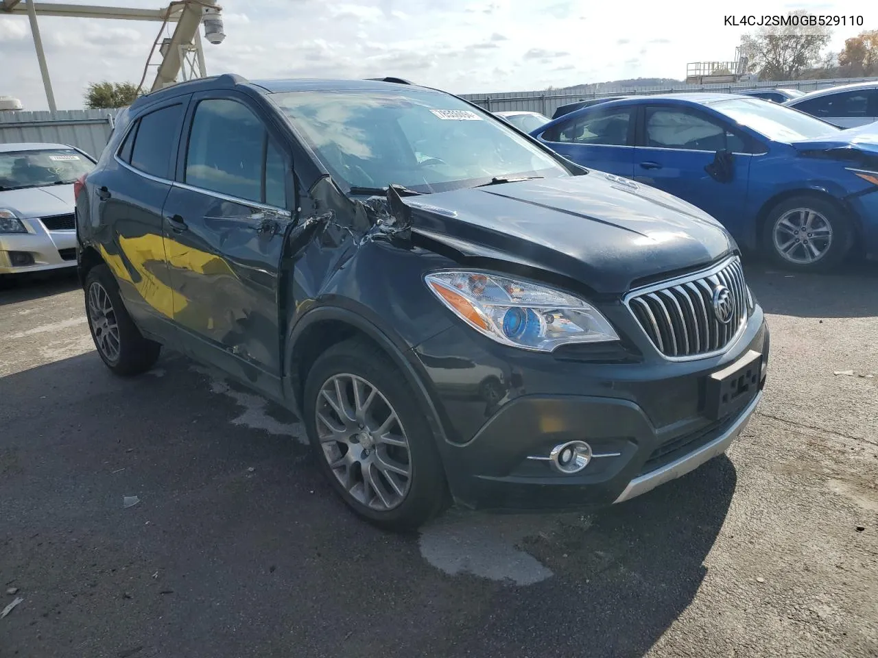 2016 Buick Encore Sport Touring VIN: KL4CJ2SM0GB529110 Lot: 78536094