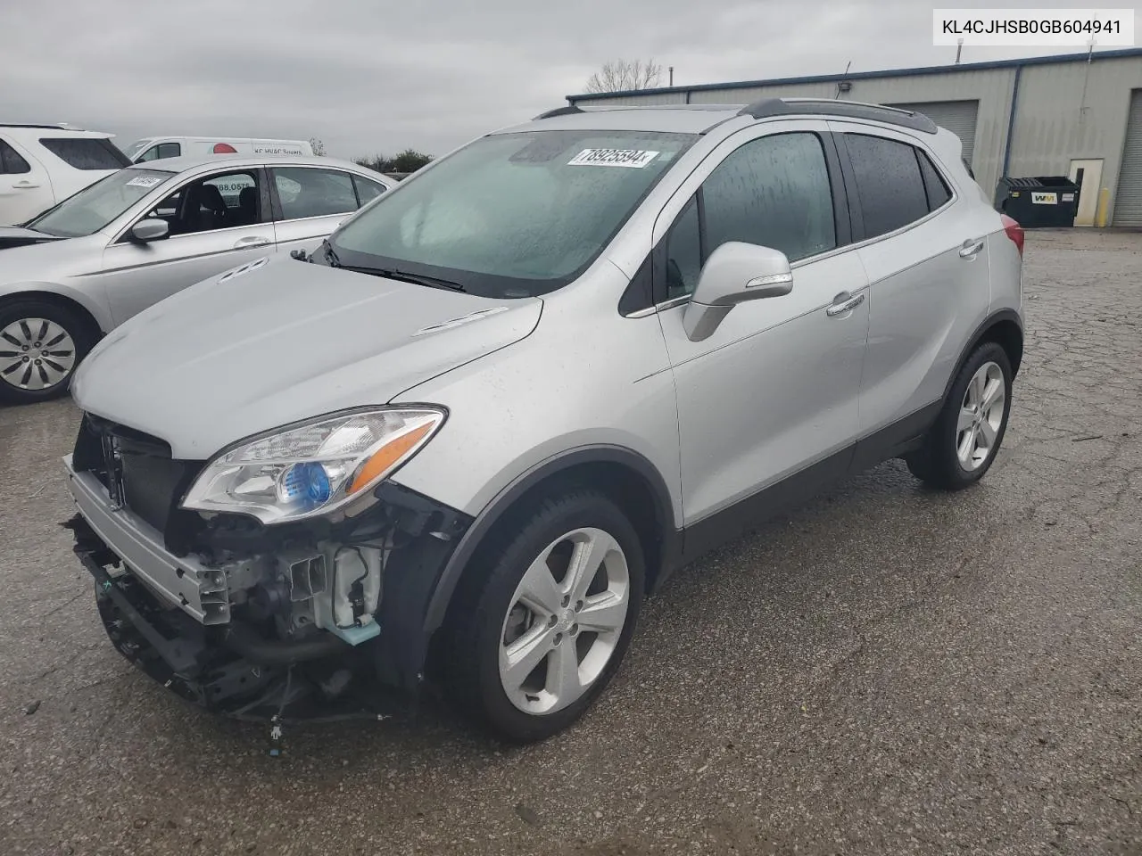 2016 Buick Encore Premium VIN: KL4CJHSB0GB604941 Lot: 78925594