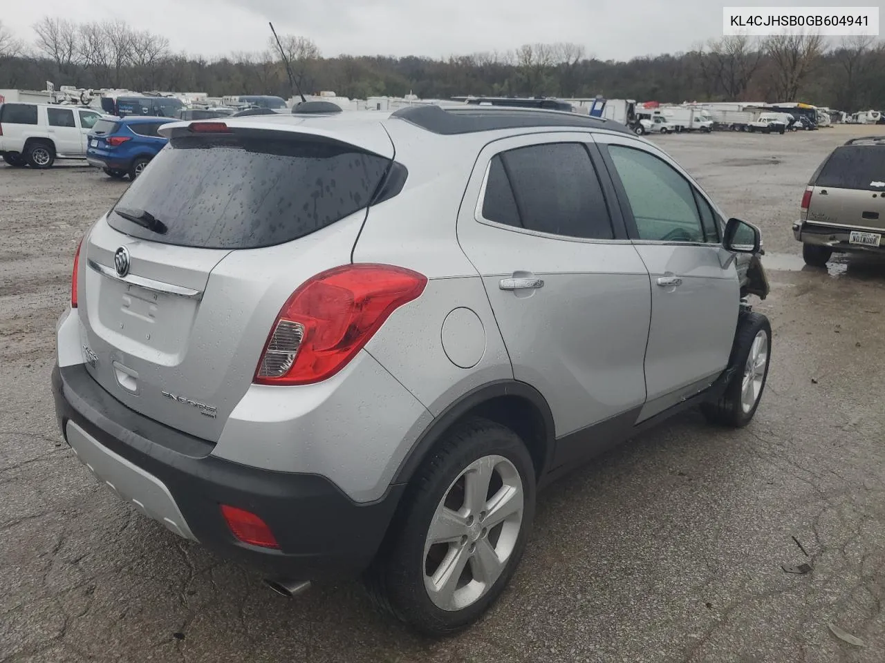 2016 Buick Encore Premium VIN: KL4CJHSB0GB604941 Lot: 78925594