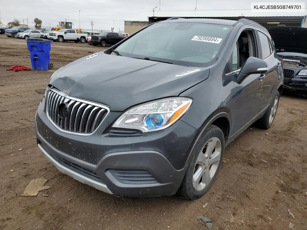 2016 Buick Encore VIN: KL4CJESB5GB749701 Lot: 79288894