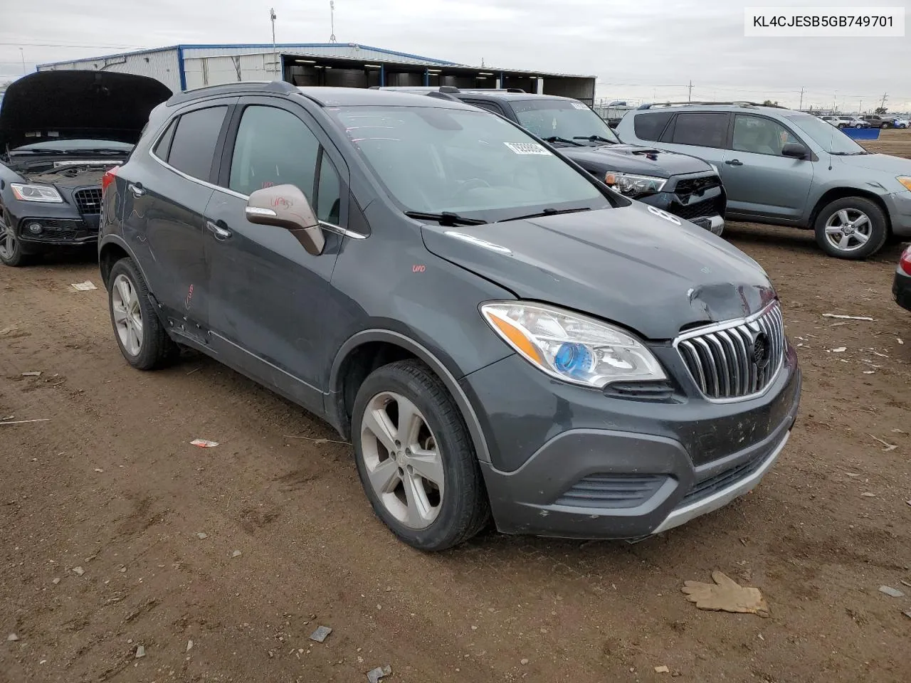 2016 Buick Encore VIN: KL4CJESB5GB749701 Lot: 79288894