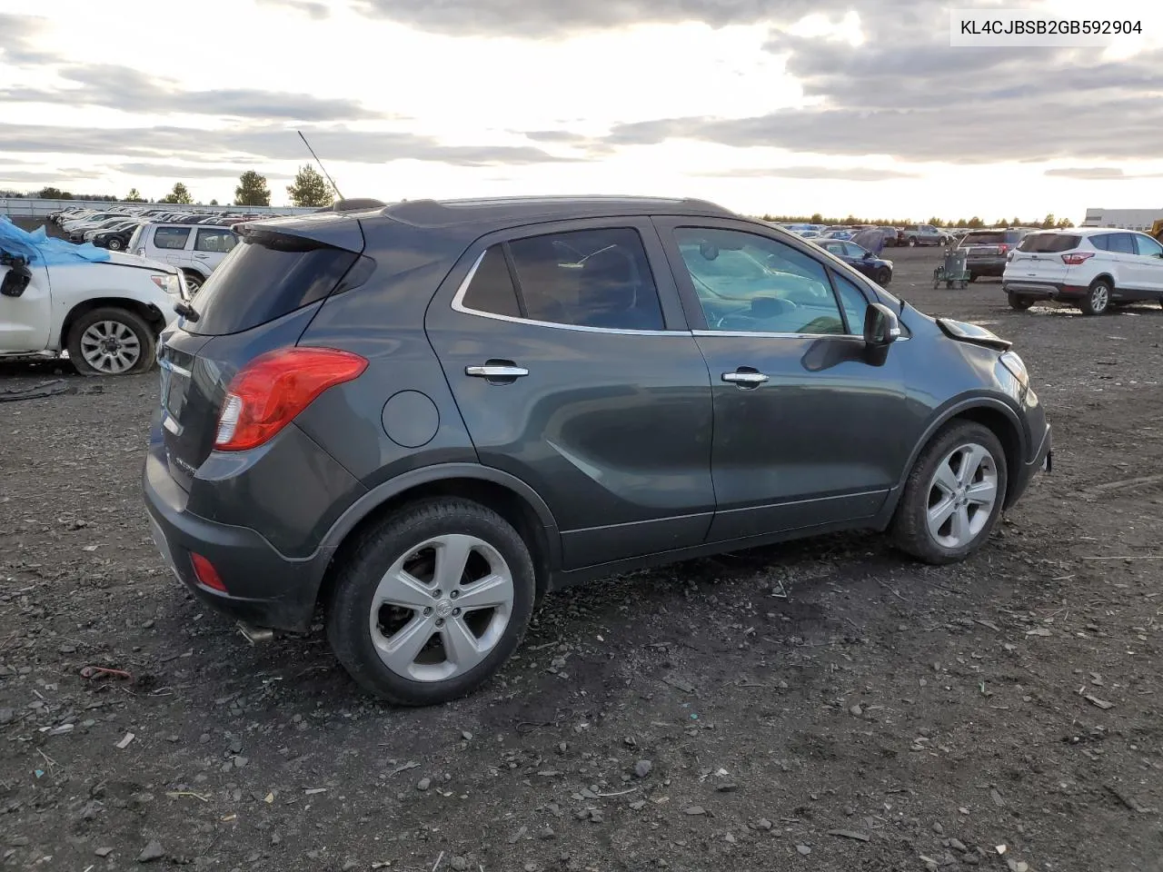 2016 Buick Encore Convenience VIN: KL4CJBSB2GB592904 Lot: 79329494