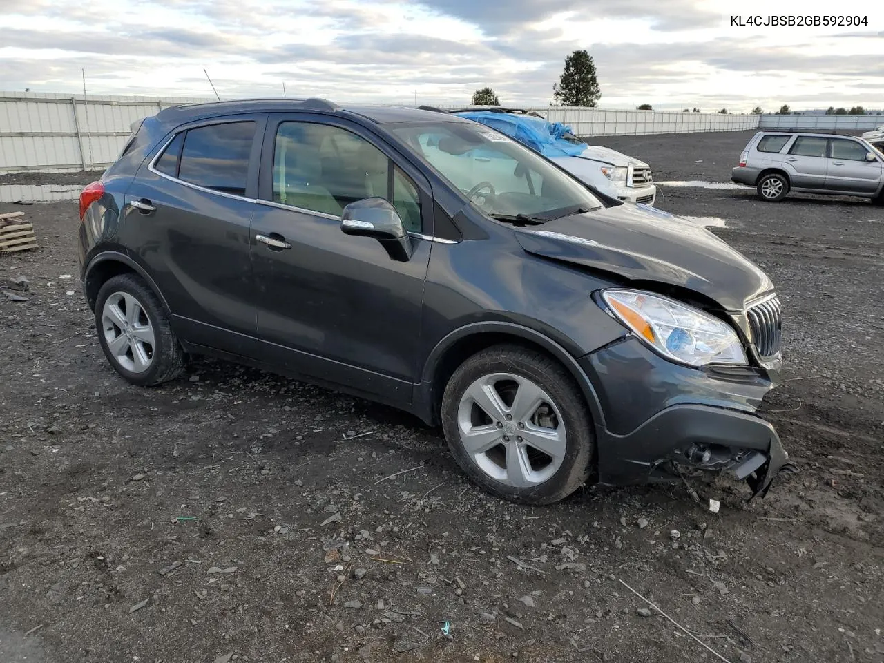 2016 Buick Encore Convenience VIN: KL4CJBSB2GB592904 Lot: 79329494