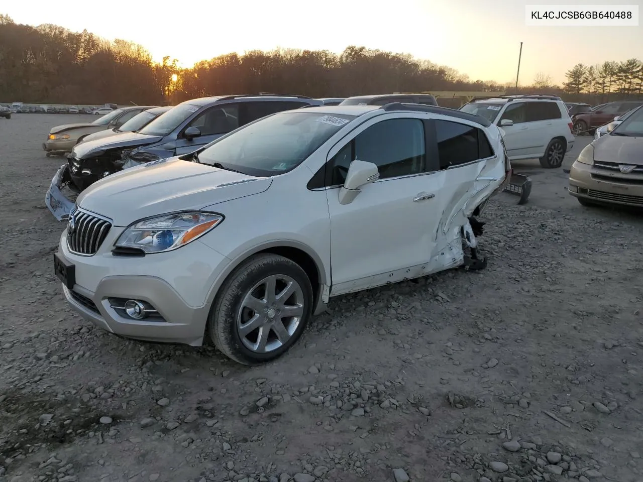 2016 Buick Encore VIN: KL4CJCSB6GB640488 Lot: 79844634