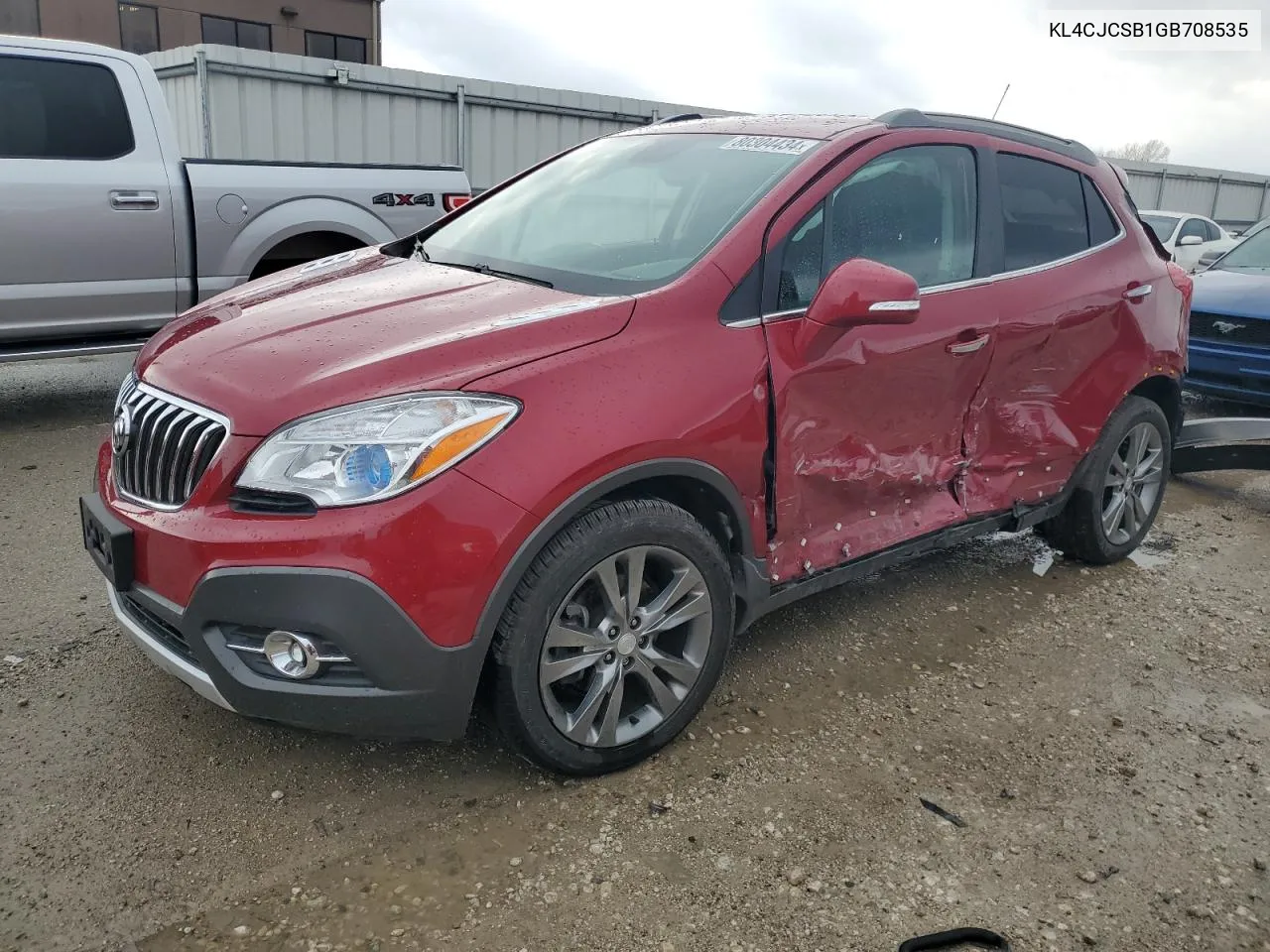 2016 Buick Encore VIN: KL4CJCSB1GB708535 Lot: 80304434