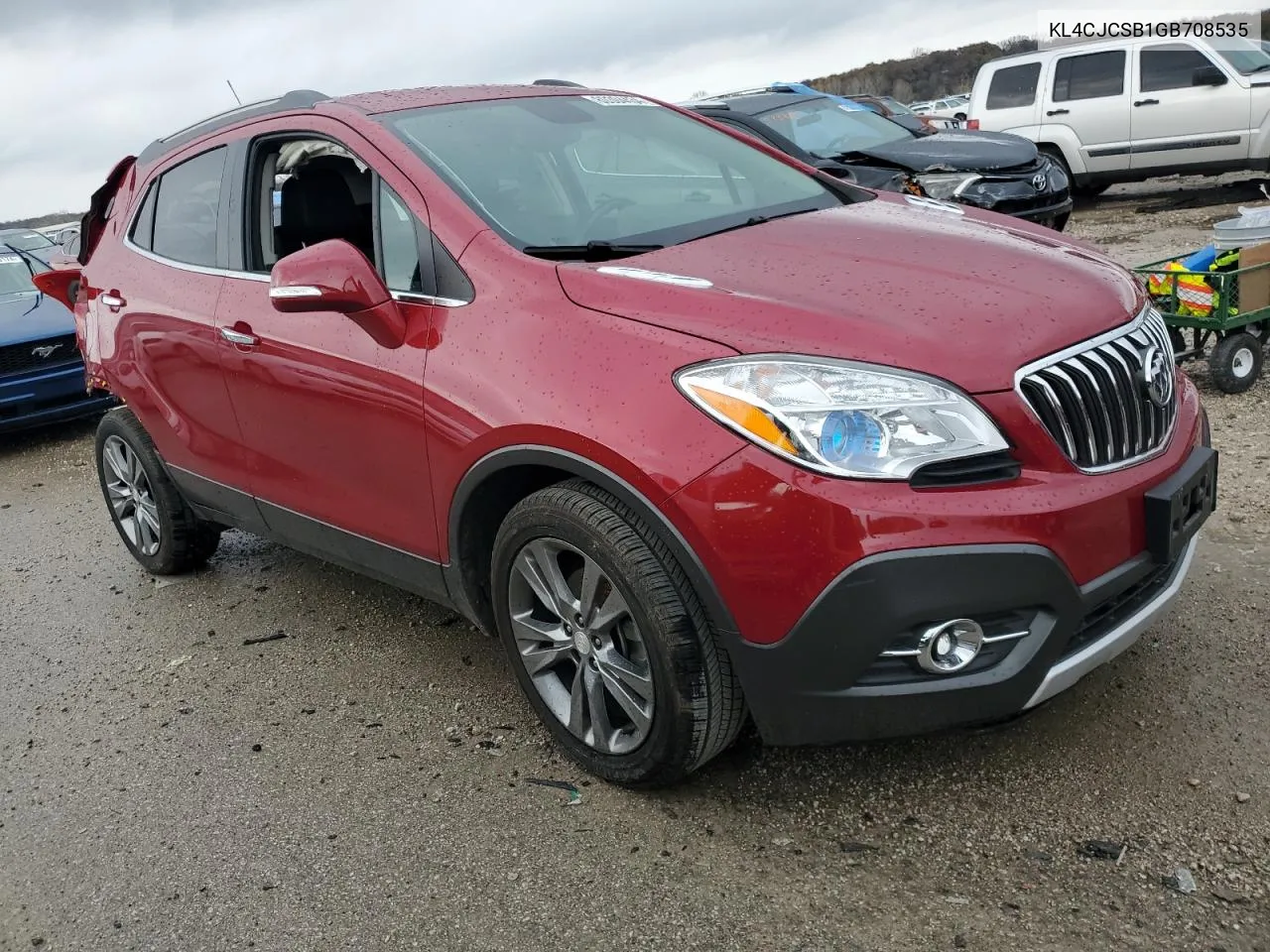 2016 Buick Encore VIN: KL4CJCSB1GB708535 Lot: 80304434