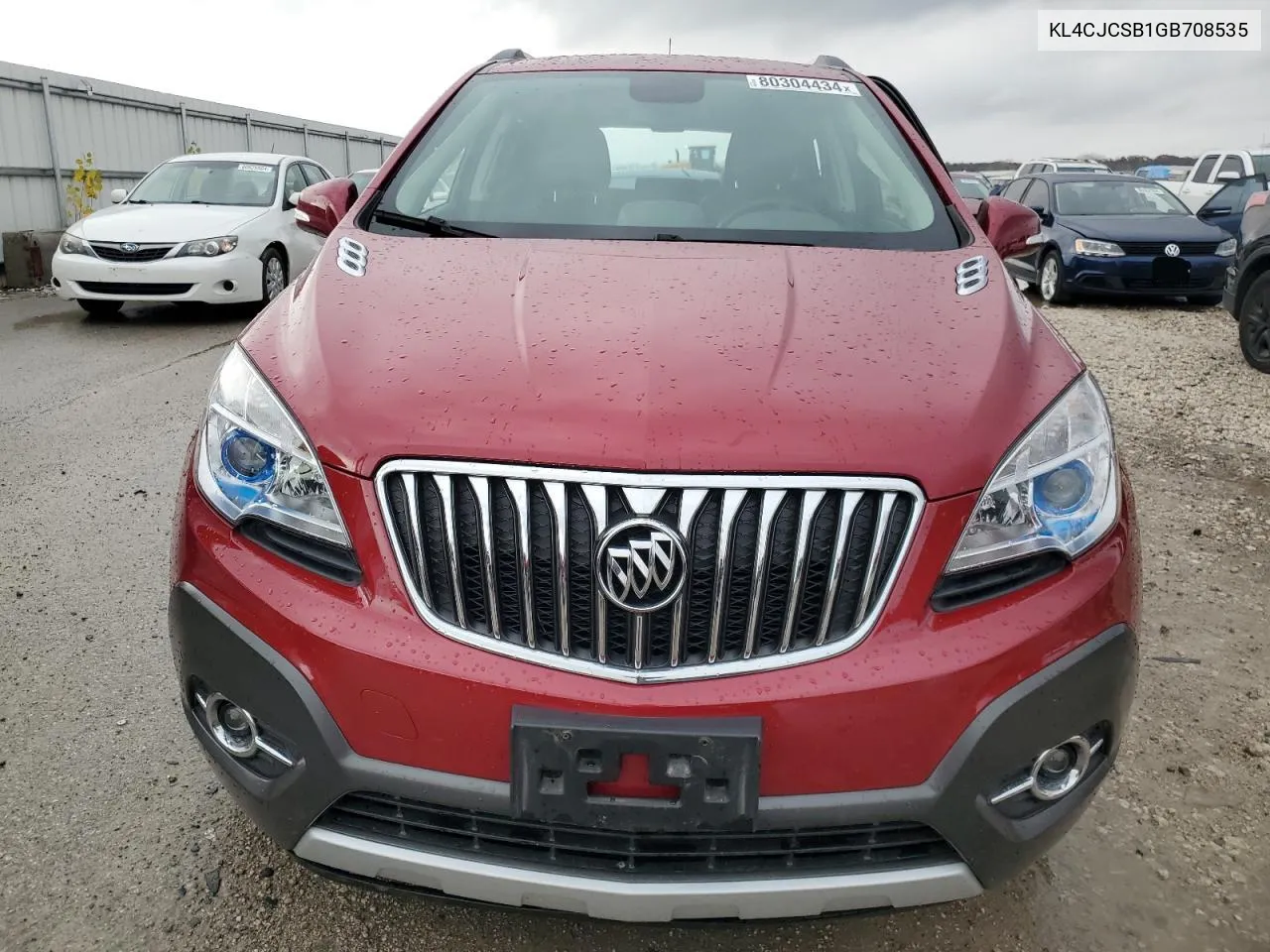 2016 Buick Encore VIN: KL4CJCSB1GB708535 Lot: 80304434