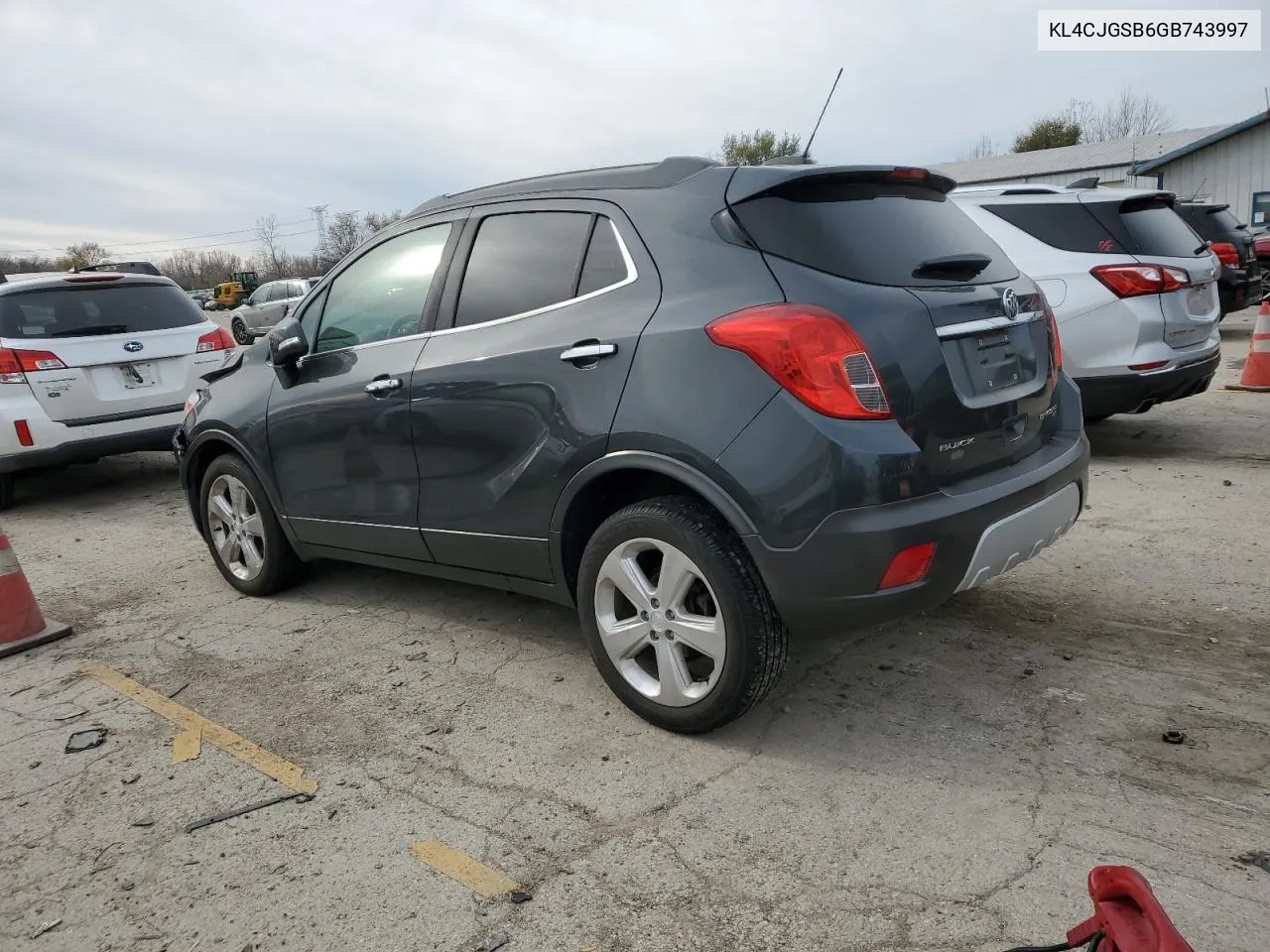 2016 Buick Encore VIN: KL4CJGSB6GB743997 Lot: 80666724