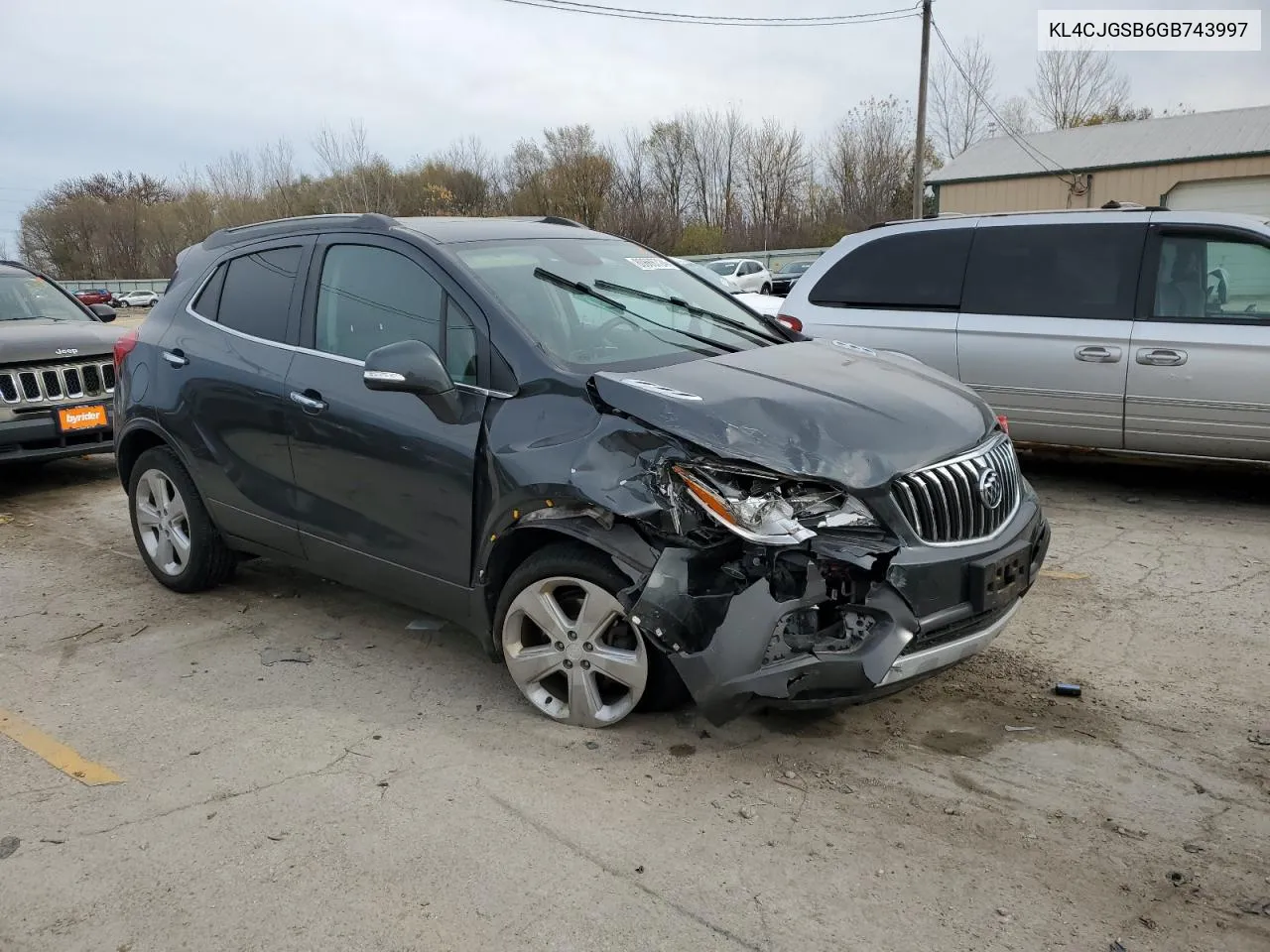 2016 Buick Encore VIN: KL4CJGSB6GB743997 Lot: 80666724