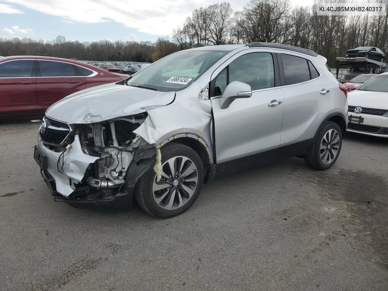 KL4CJBSMXHB240317 2017 Buick Encore Preferred Ii