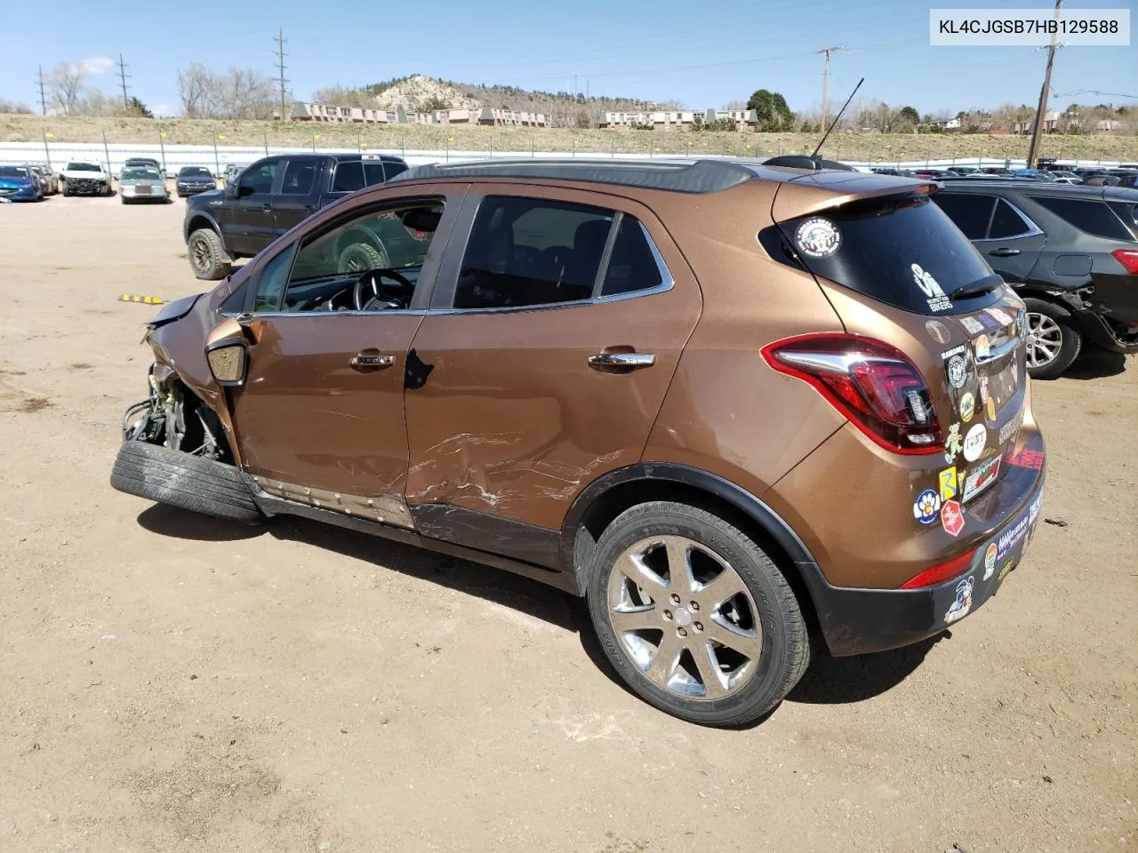 2017 Buick Encore Essence VIN: KL4CJGSB7HB129588 Lot: 50314444