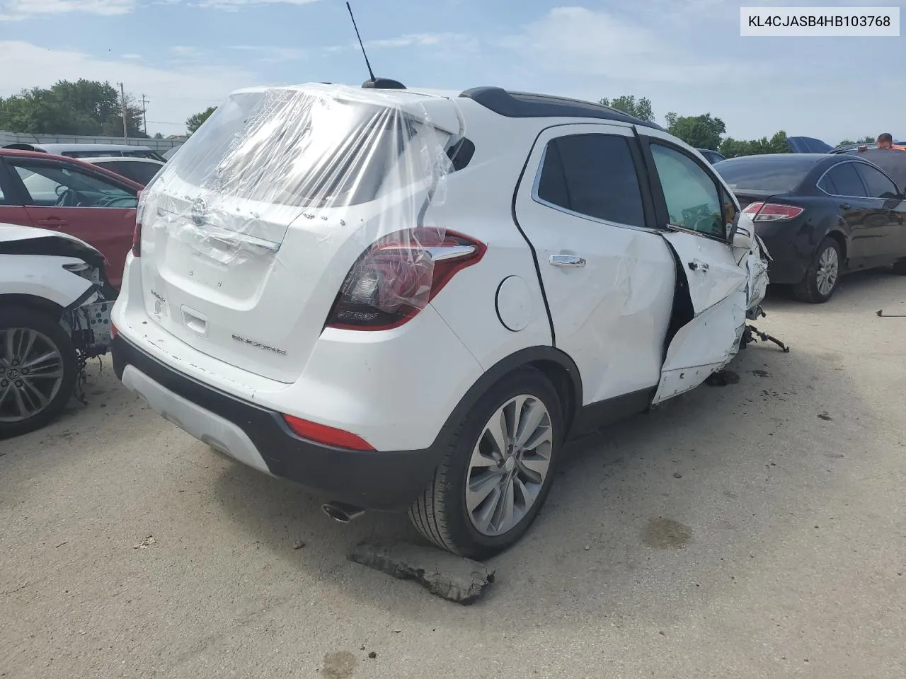 2017 Buick Encore Preferred VIN: KL4CJASB4HB103768 Lot: 55598664