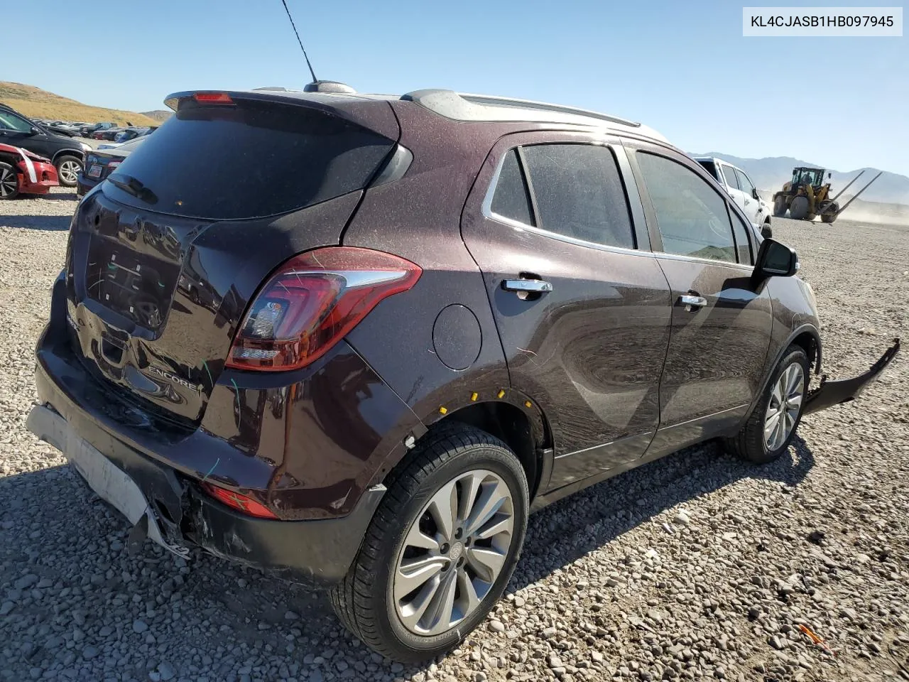 KL4CJASB1HB097945 2017 Buick Encore Preferred