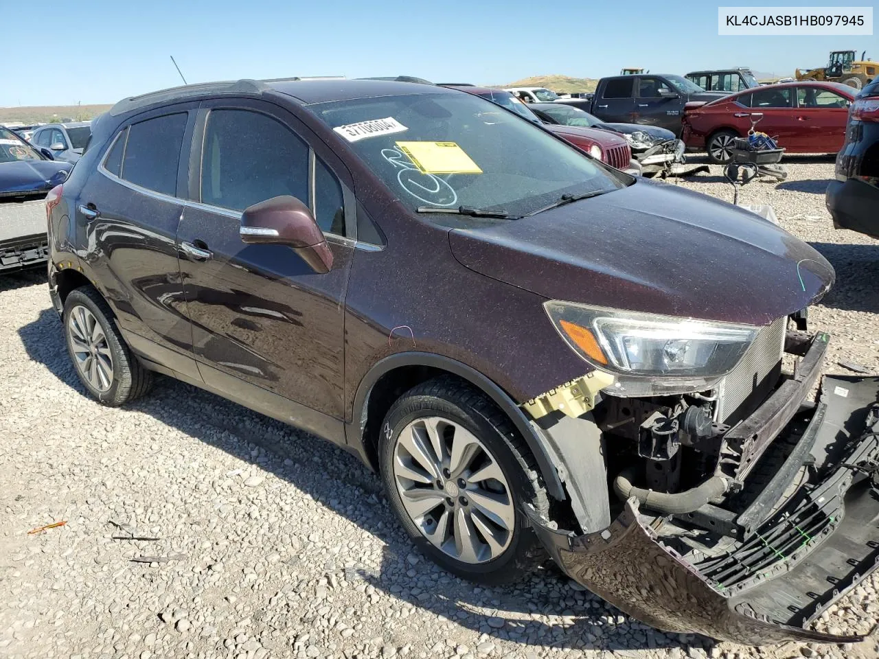 KL4CJASB1HB097945 2017 Buick Encore Preferred