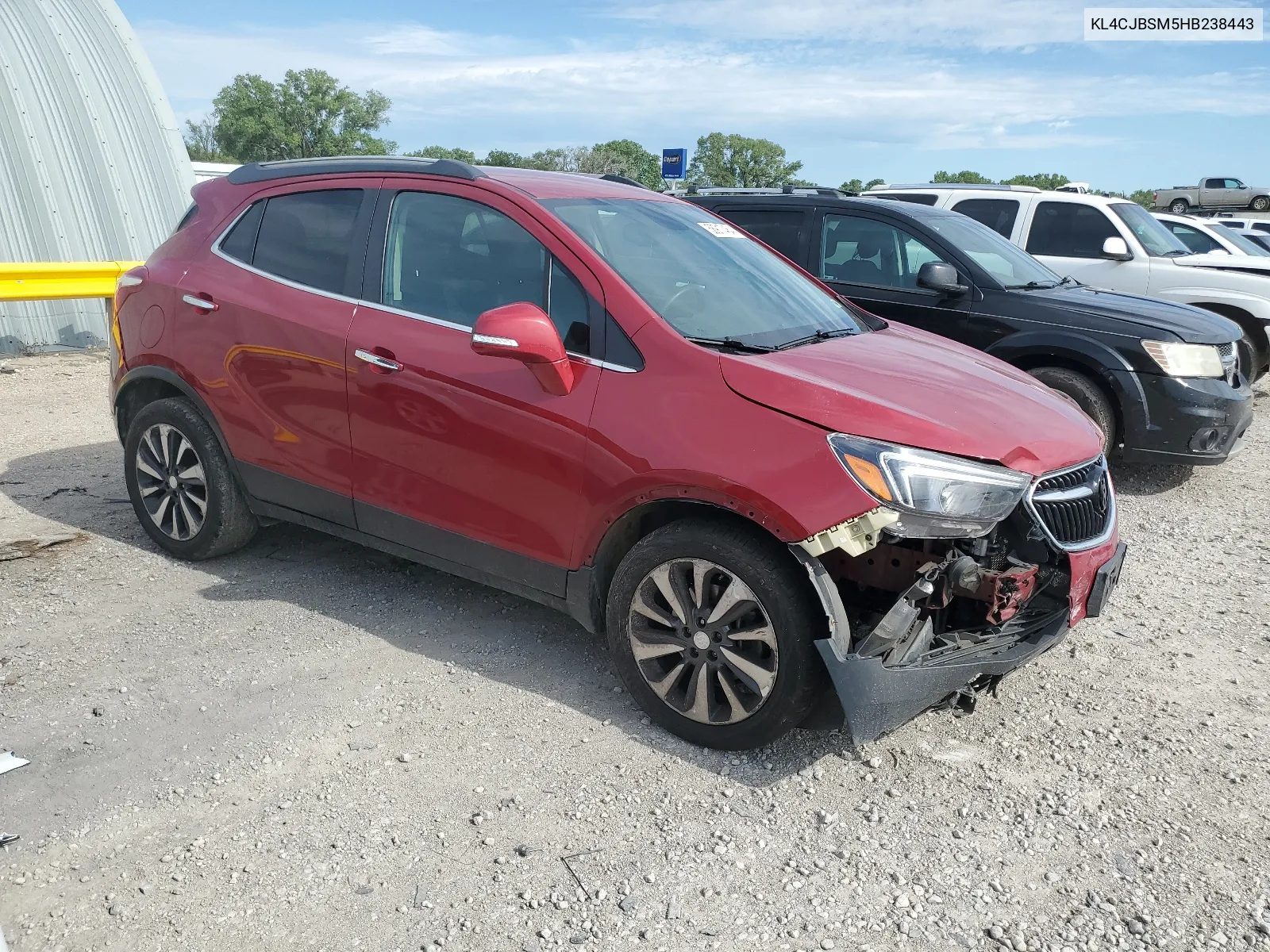 2017 Buick Encore Preferred Ii VIN: KL4CJBSM5HB238443 Lot: 58917464