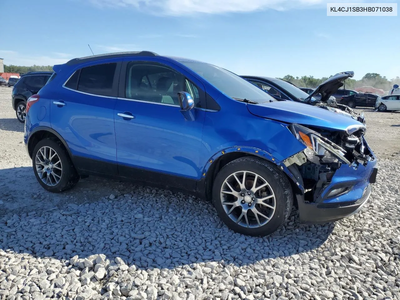 KL4CJ1SB3HB071038 2017 Buick Encore Sport Touring