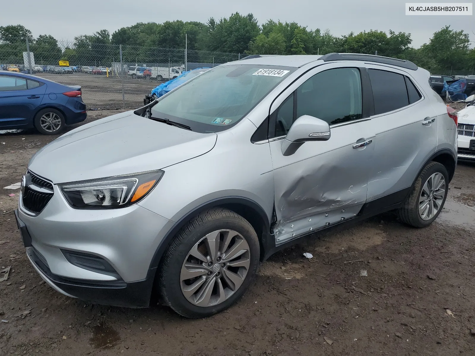 KL4CJASB5HB207511 2017 Buick Encore Preferred