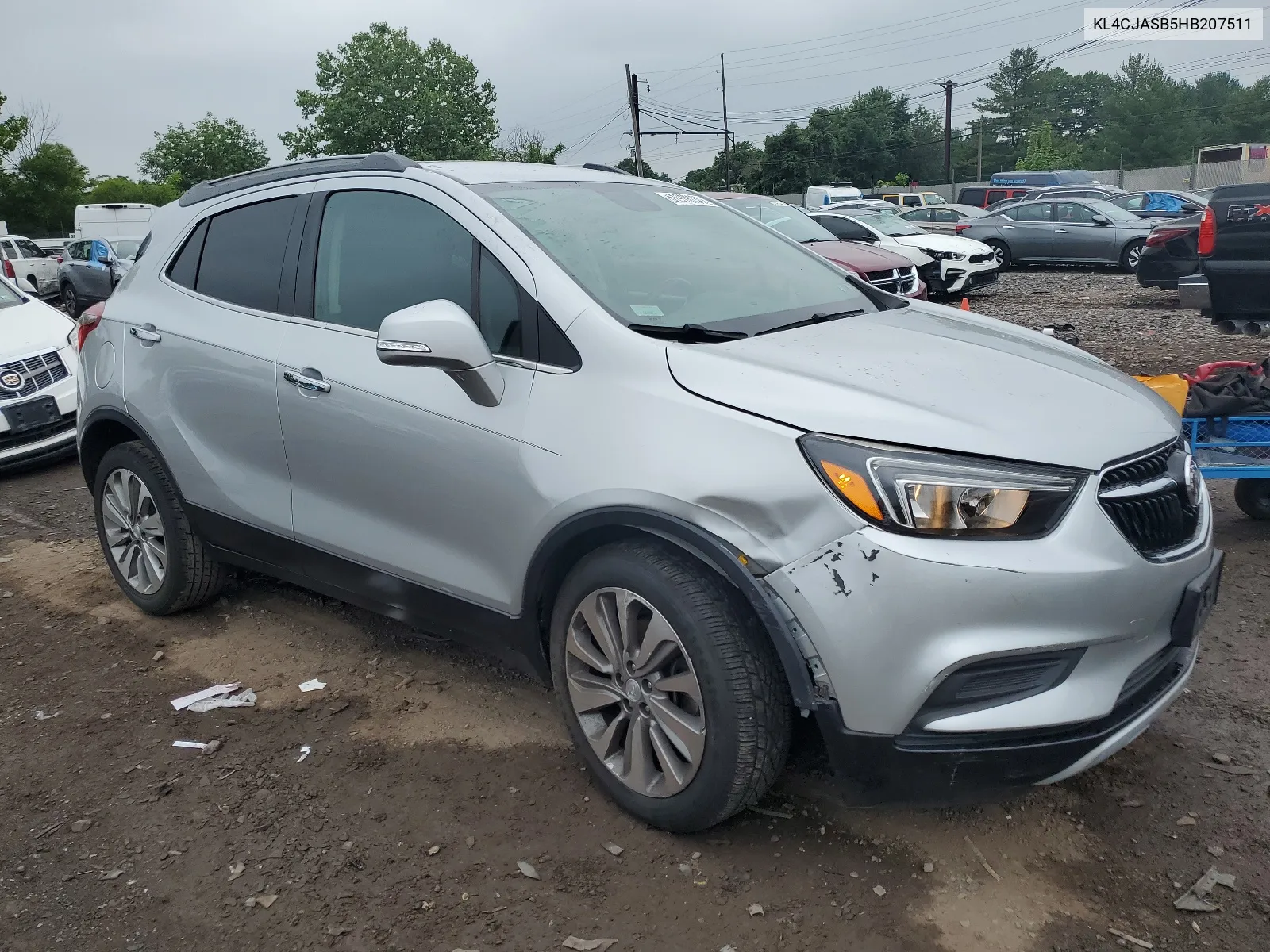 2017 Buick Encore Preferred VIN: KL4CJASB5HB207511 Lot: 61918134