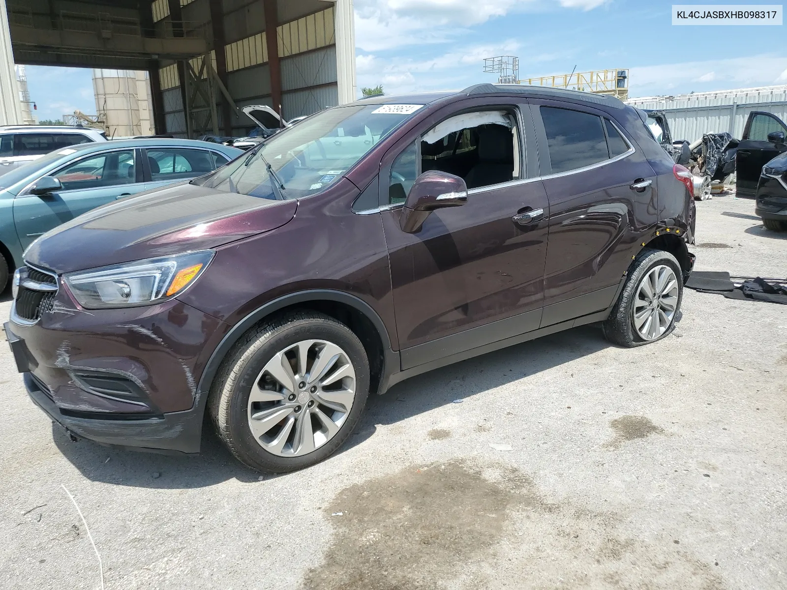 KL4CJASBXHB098317 2017 Buick Encore Preferred