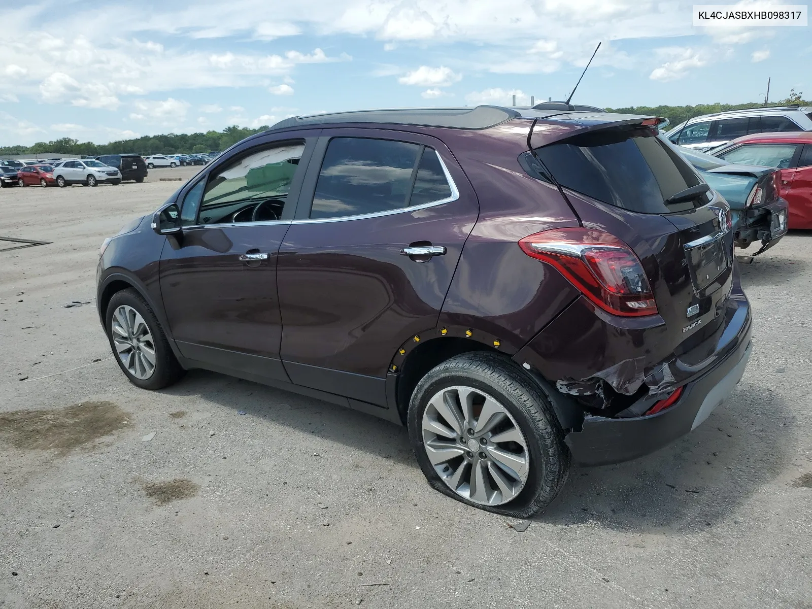 KL4CJASBXHB098317 2017 Buick Encore Preferred