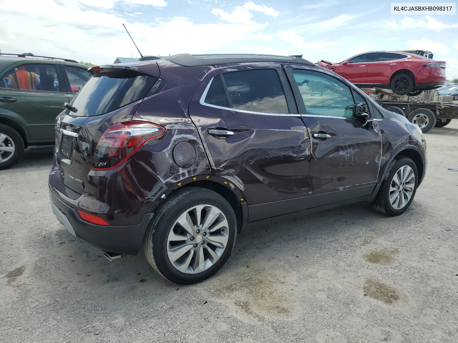 2017 Buick Encore Preferred VIN: KL4CJASBXHB098317 Lot: 61939624