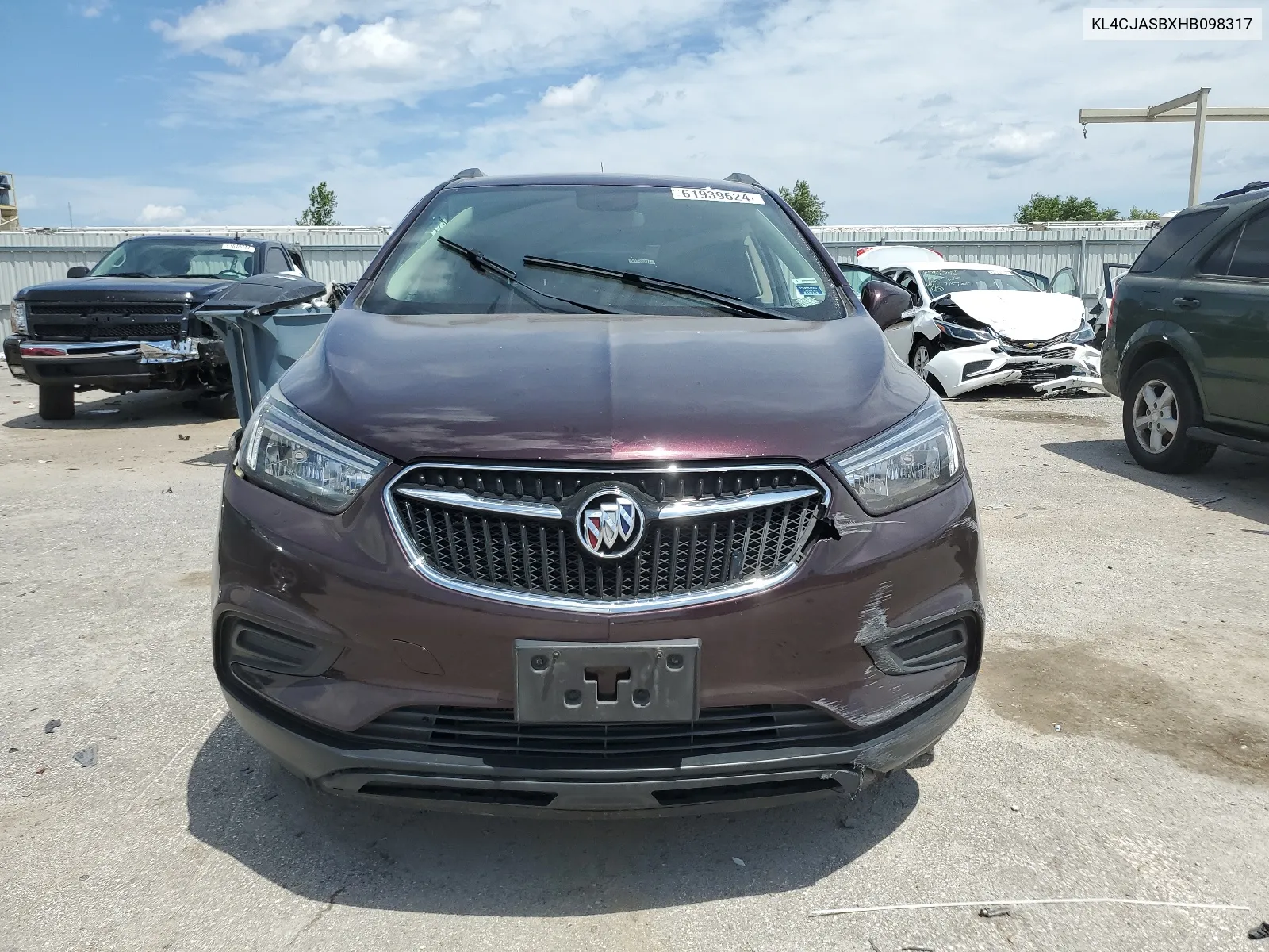 KL4CJASBXHB098317 2017 Buick Encore Preferred