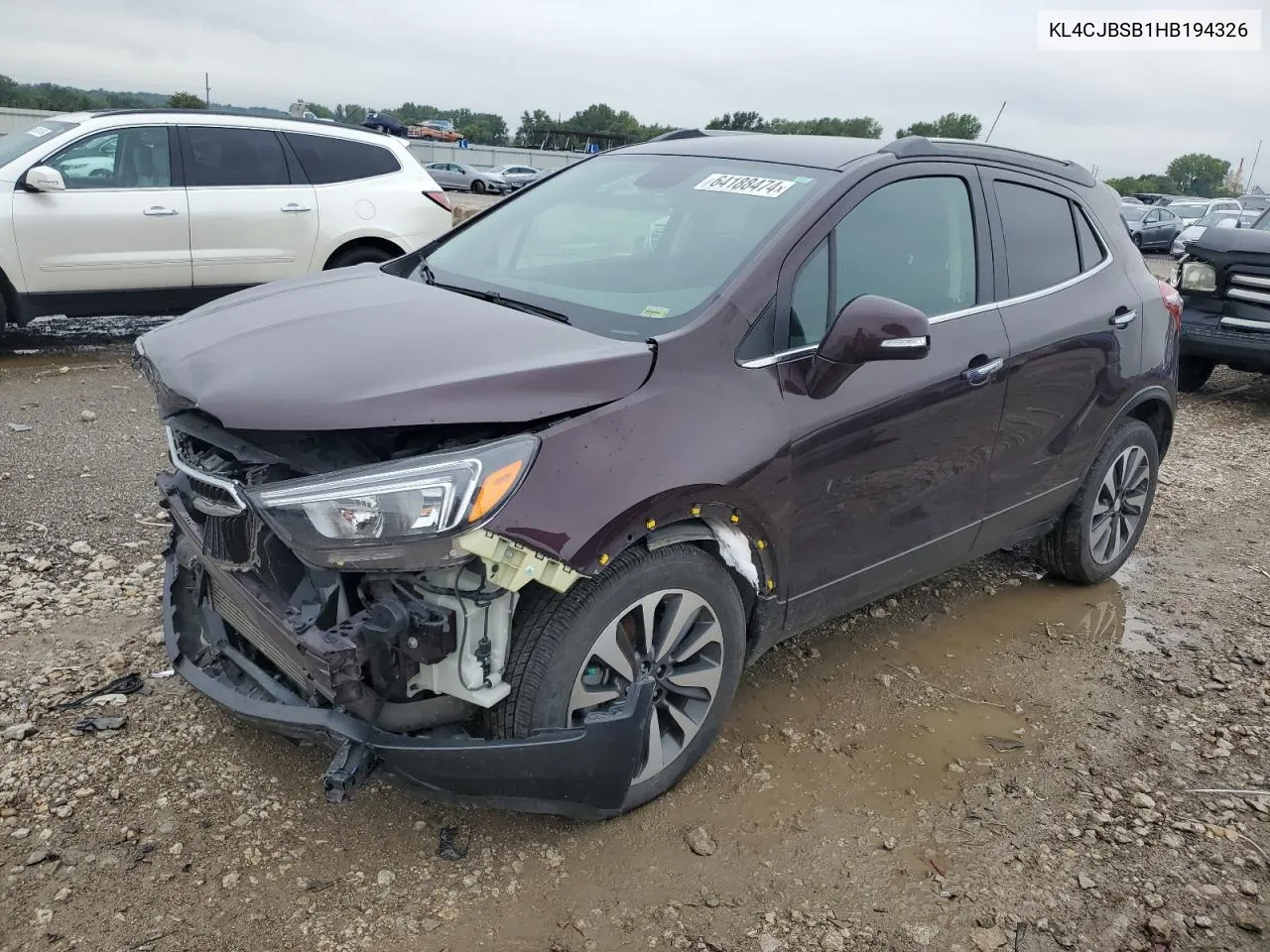 KL4CJBSB1HB194326 2017 Buick Encore Preferred Ii