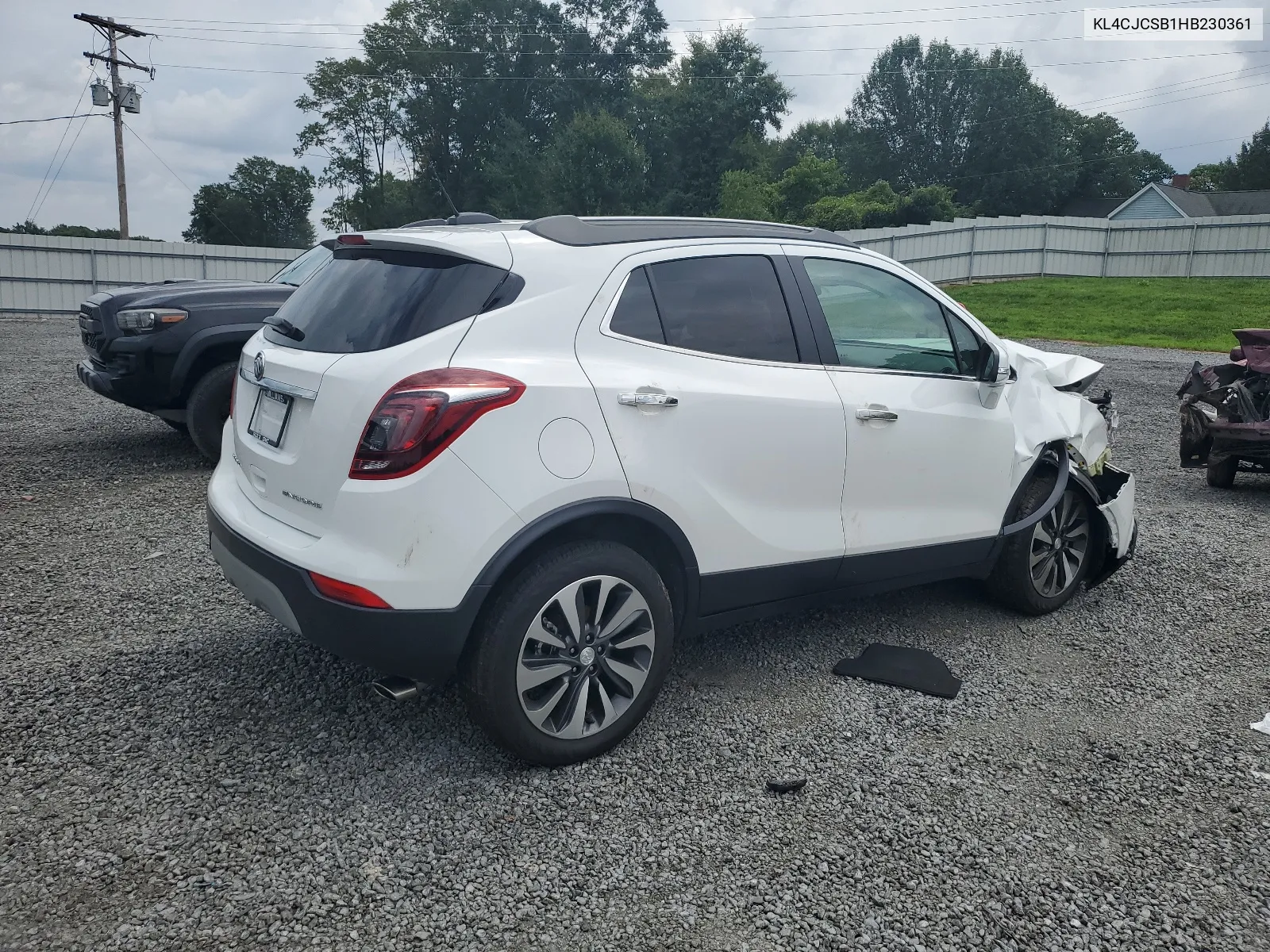 2017 Buick Encore Essence VIN: KL4CJCSB1HB230361 Lot: 64650004