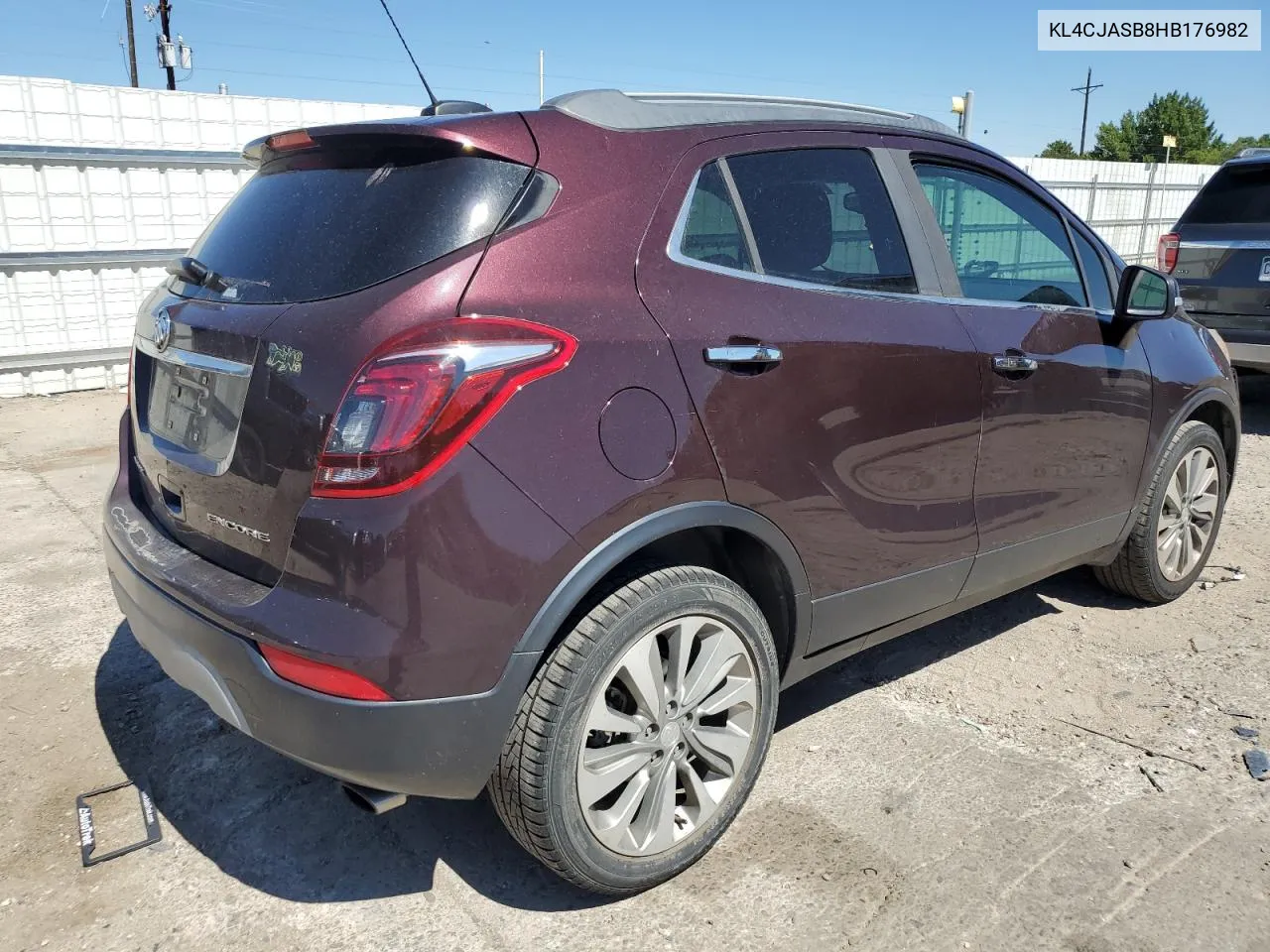 2017 Buick Encore Preferred VIN: KL4CJASB8HB176982 Lot: 65343294