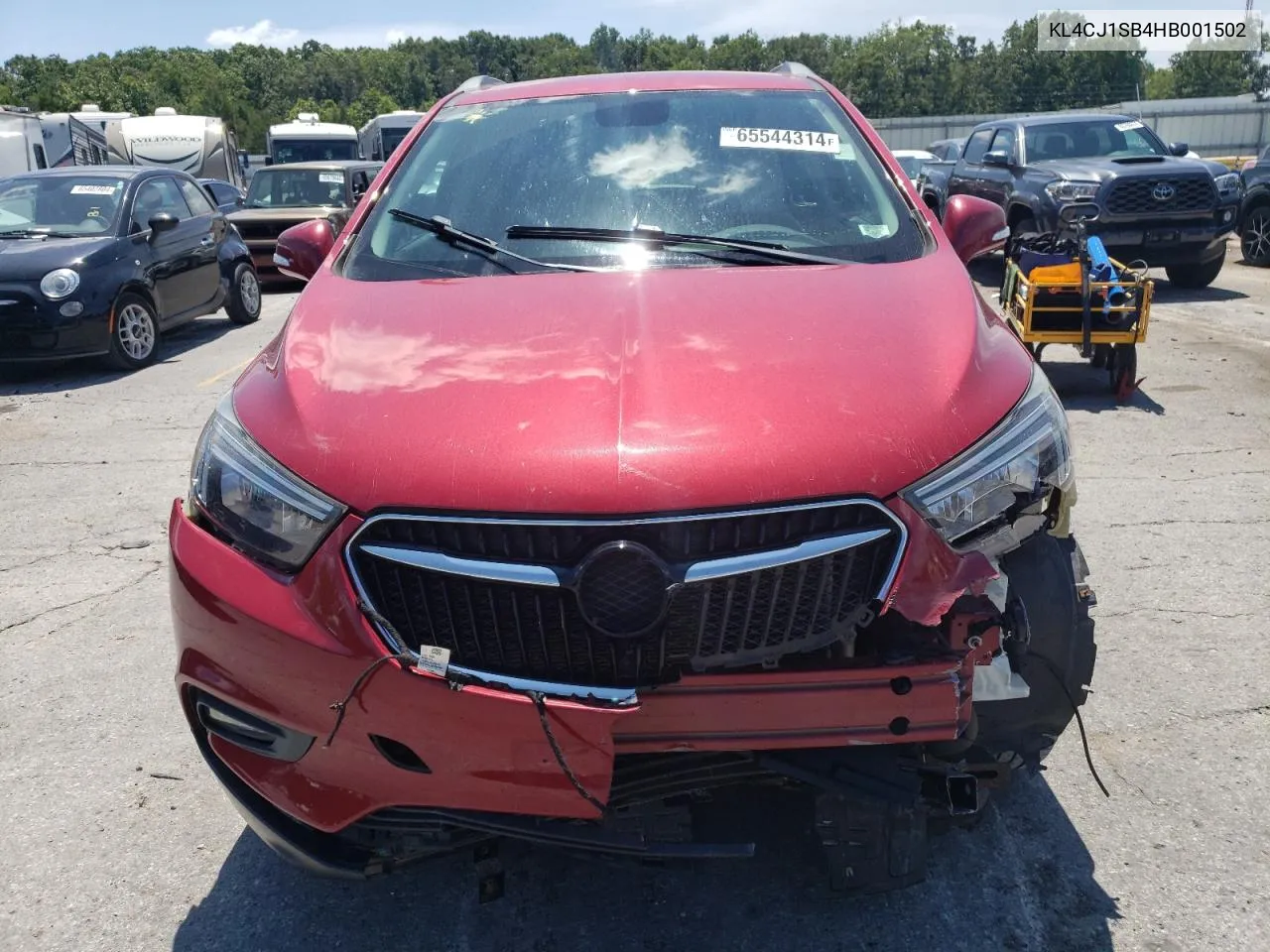 KL4CJ1SB4HB001502 2017 Buick Encore Sport Touring