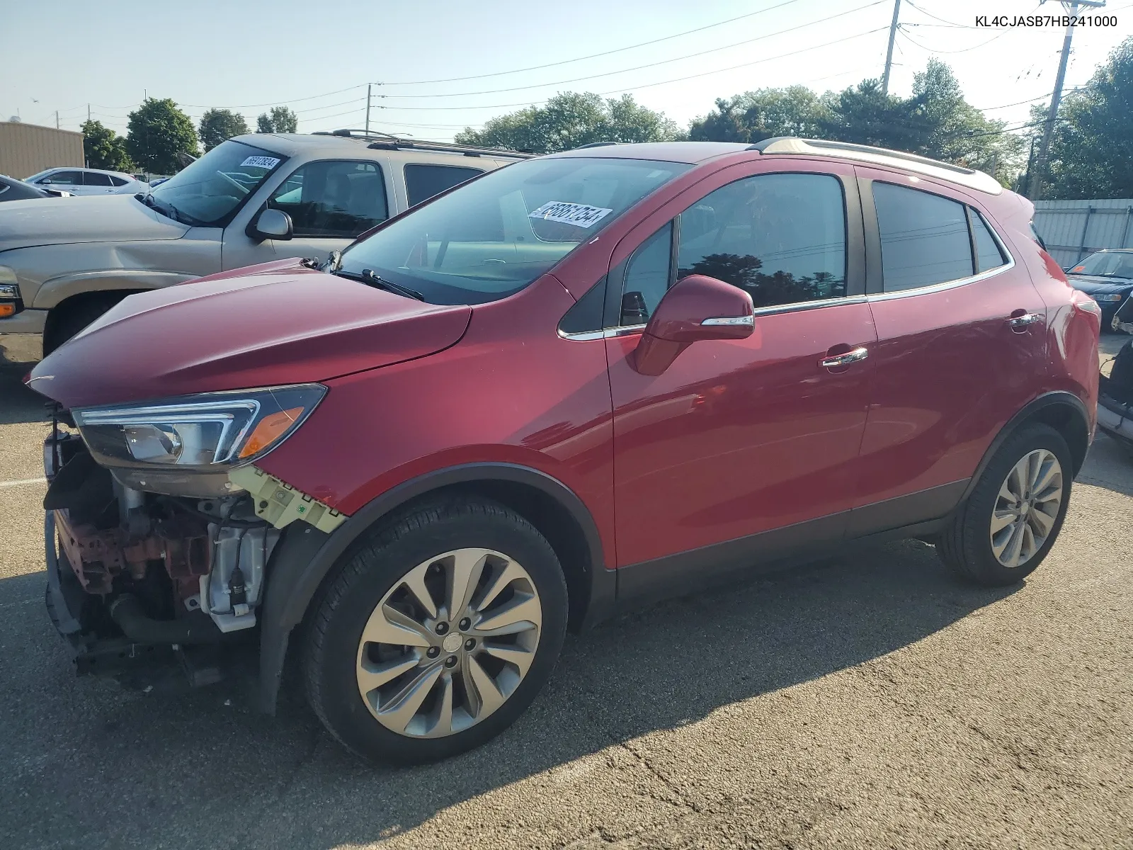 2017 Buick Encore Preferred VIN: KL4CJASB7HB241000 Lot: 66861754