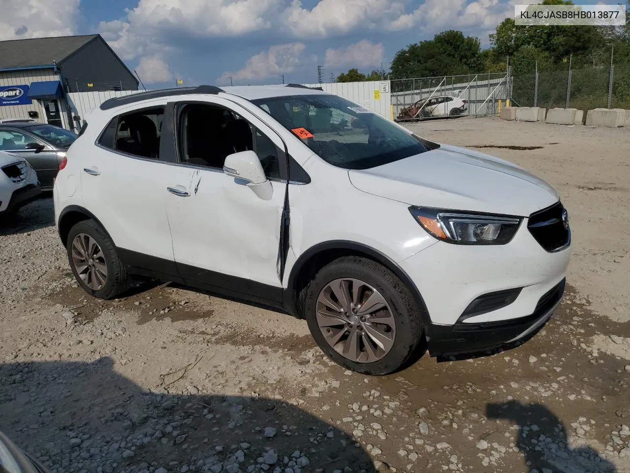 2017 Buick Encore Preferred VIN: KL4CJASB8HB013877 Lot: 67600394