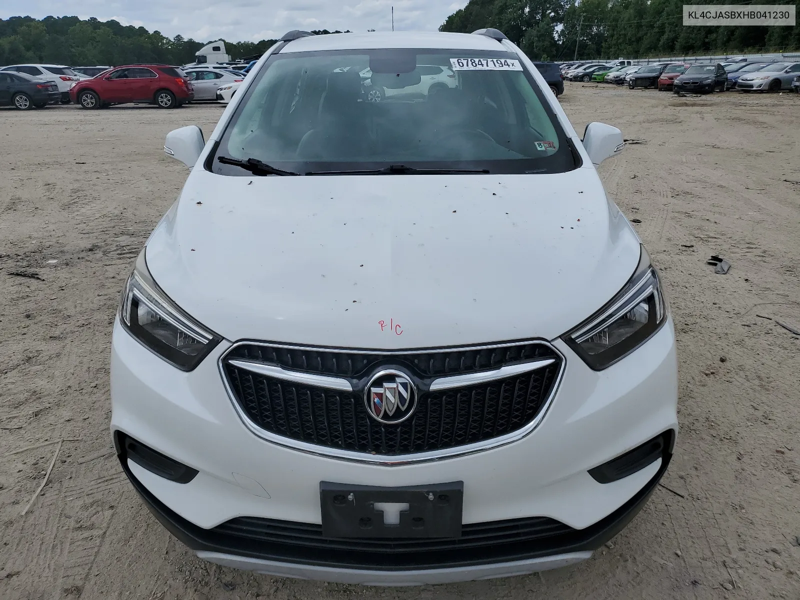 KL4CJASBXHB041230 2017 Buick Encore Preferred