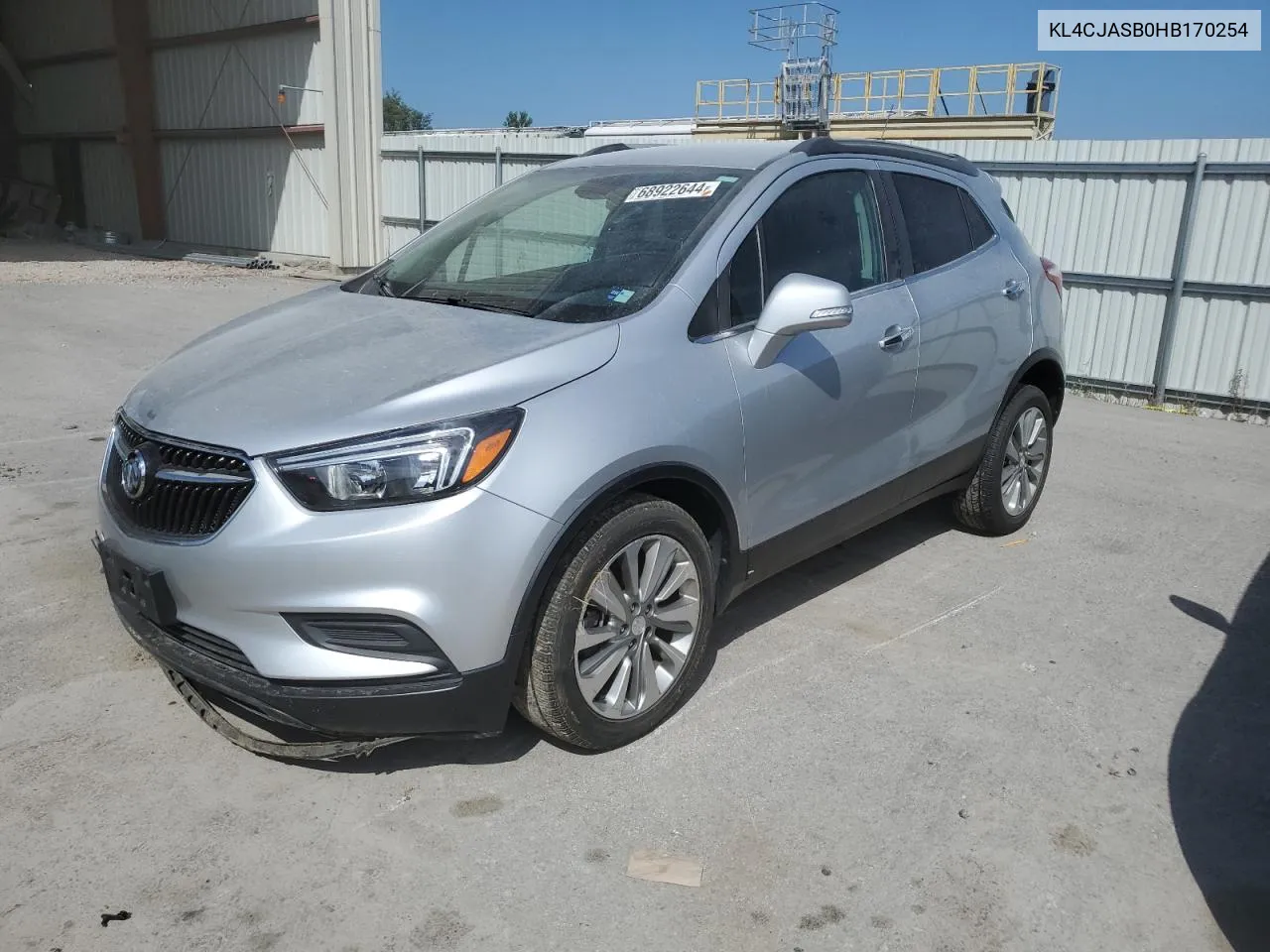 KL4CJASB0HB170254 2017 Buick Encore Preferred