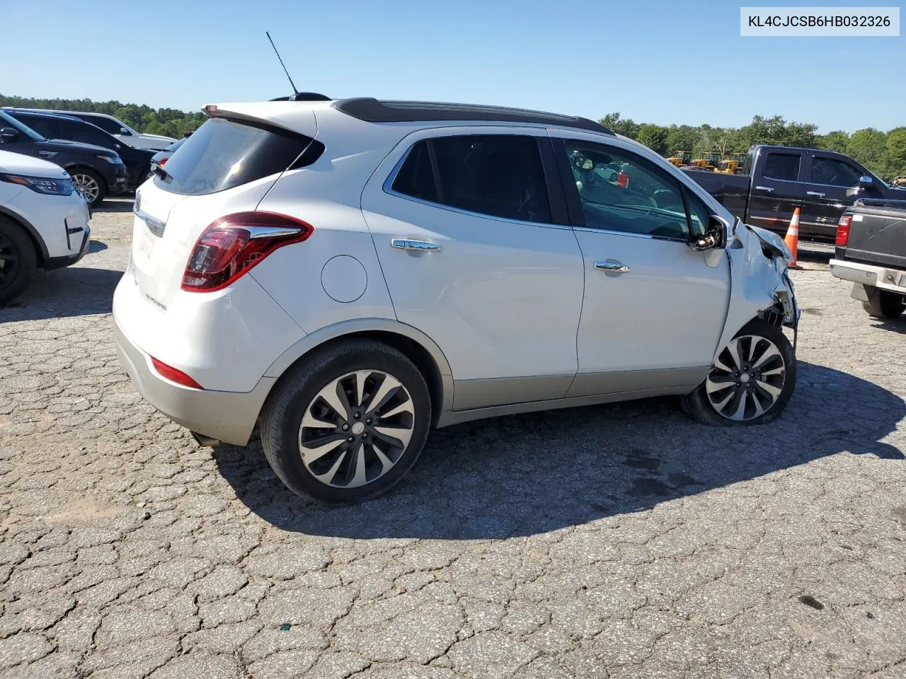 2017 Buick Encore Essence VIN: KL4CJCSB6HB032326 Lot: 69043004