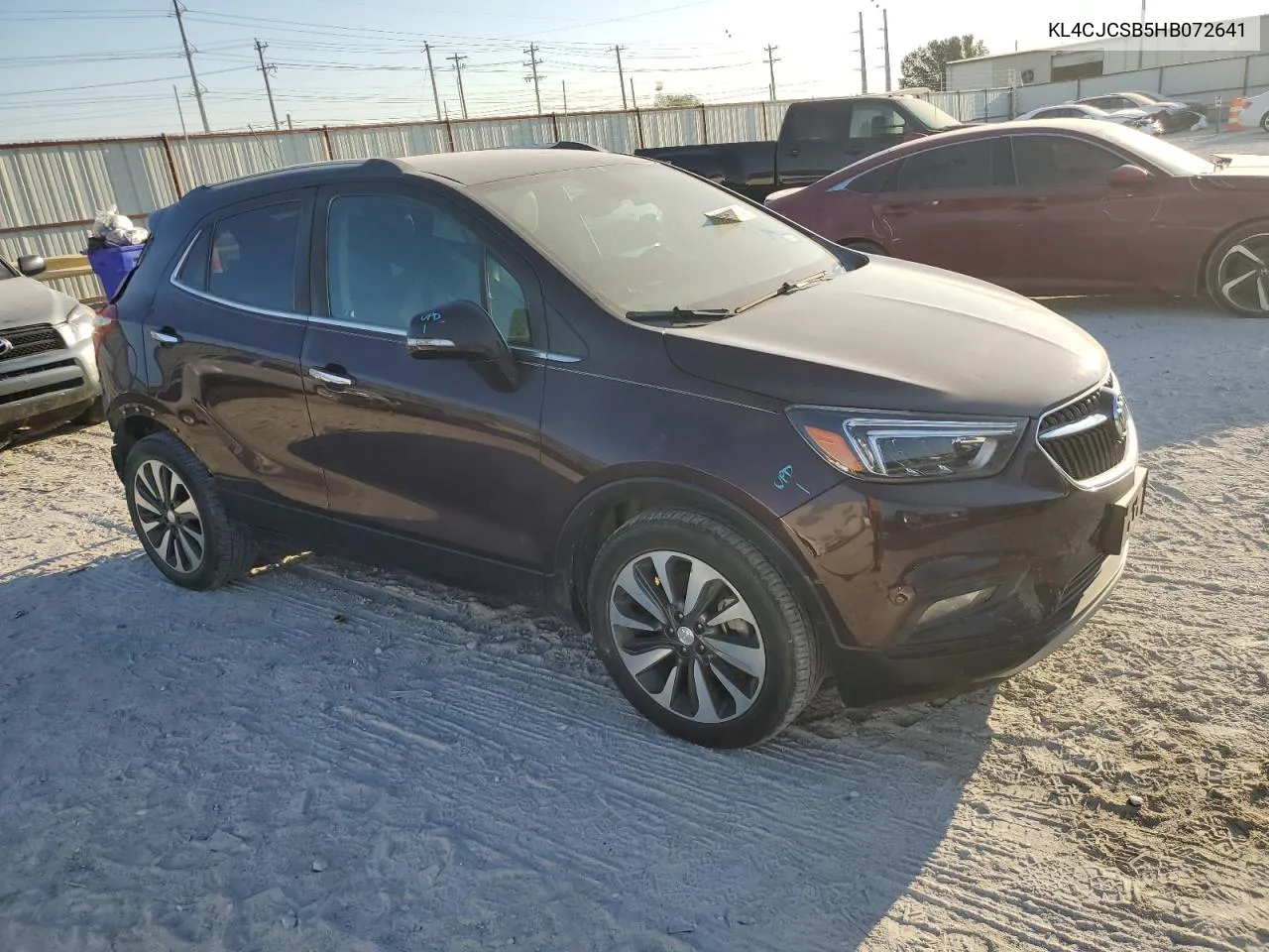 2017 Buick Encore Essence VIN: KL4CJCSB5HB072641 Lot: 69180074