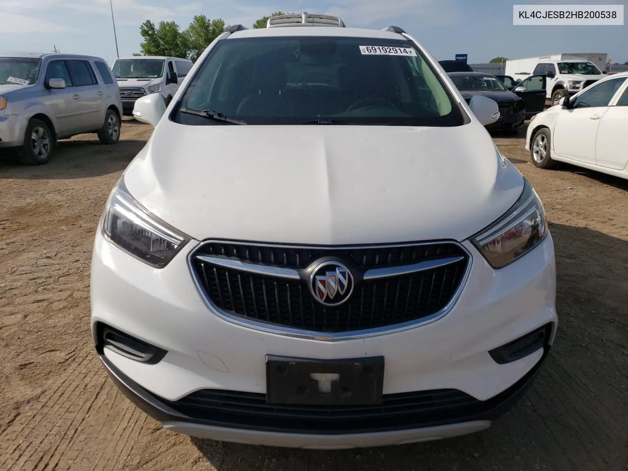 2017 Buick Encore Preferred VIN: KL4CJESB2HB200538 Lot: 69192914