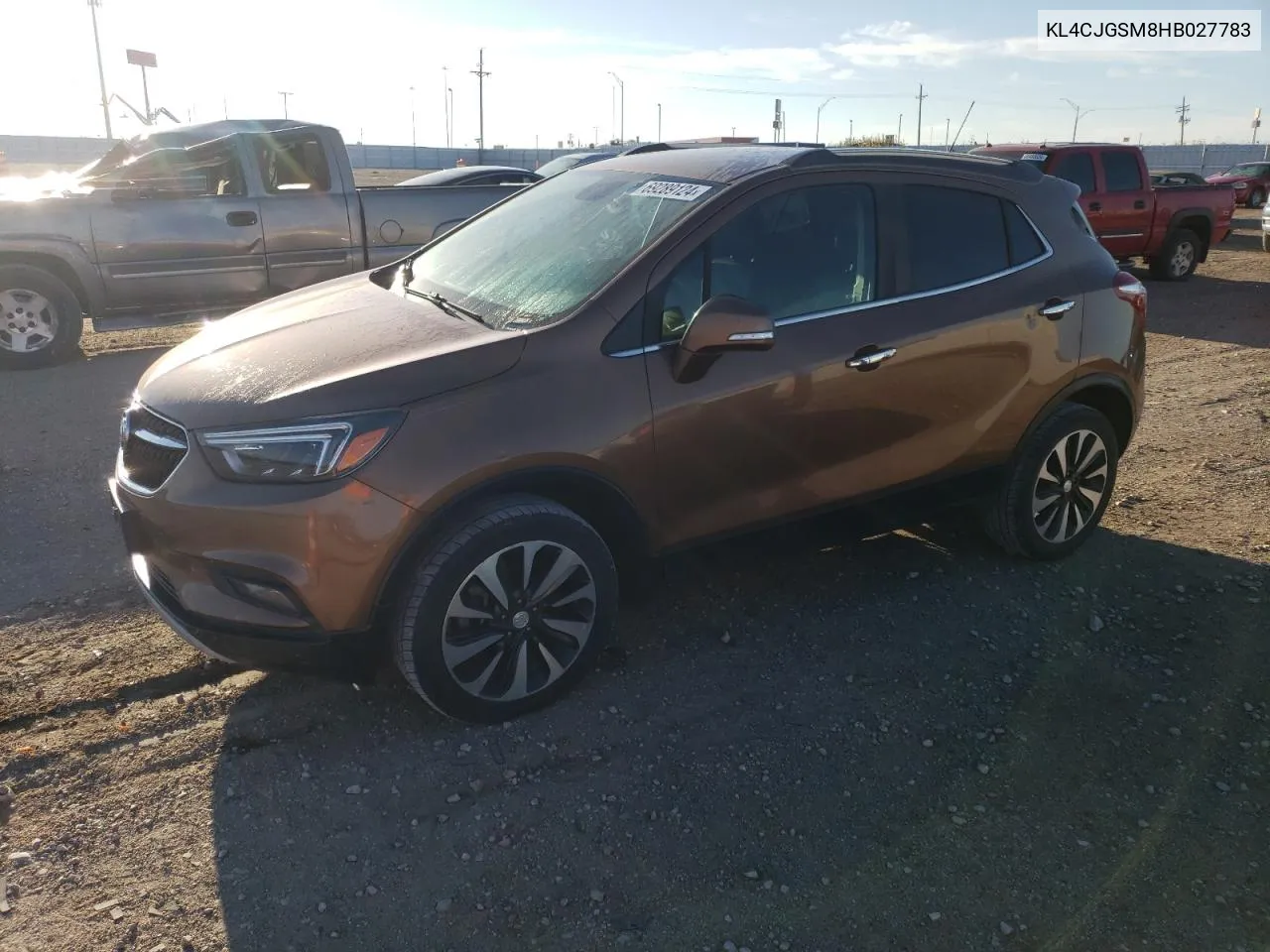 2017 Buick Encore Essence VIN: KL4CJGSM8HB027783 Lot: 69289124