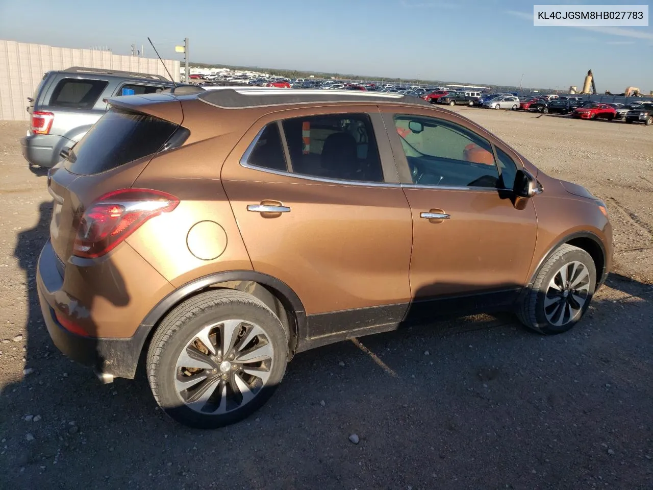 2017 Buick Encore Essence VIN: KL4CJGSM8HB027783 Lot: 69289124