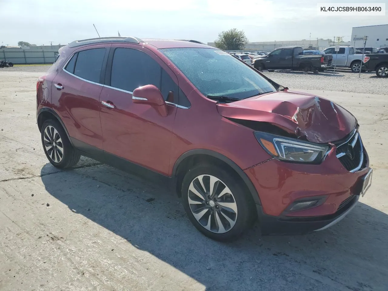 2017 Buick Encore Essence VIN: KL4CJCSB9HB063490 Lot: 69685734