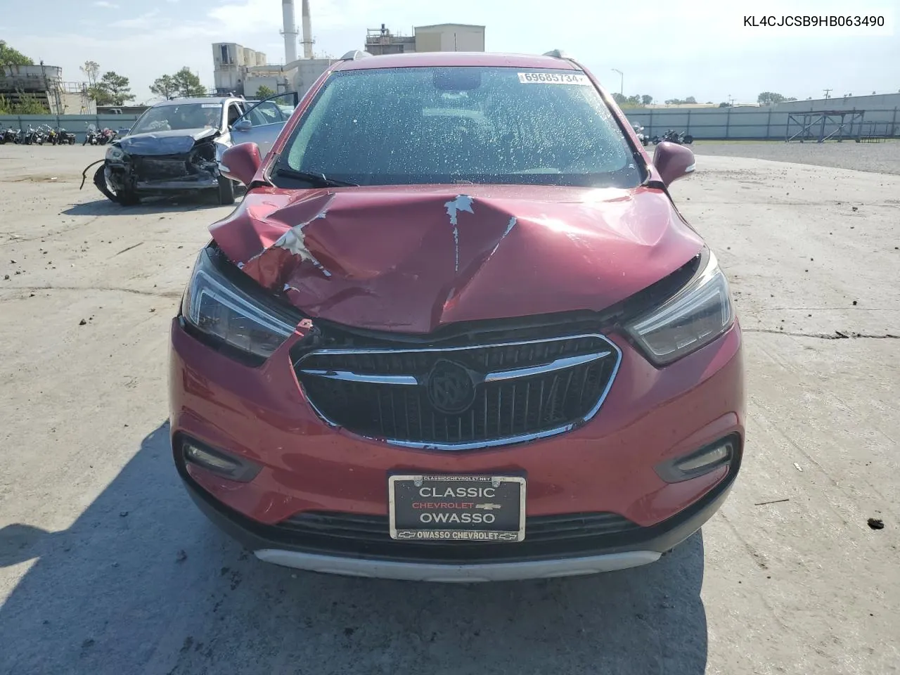 2017 Buick Encore Essence VIN: KL4CJCSB9HB063490 Lot: 69685734