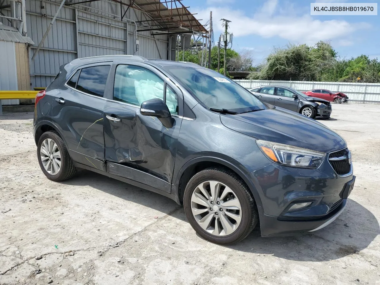 KL4CJBSB8HB019670 2017 Buick Encore Preferred Ii