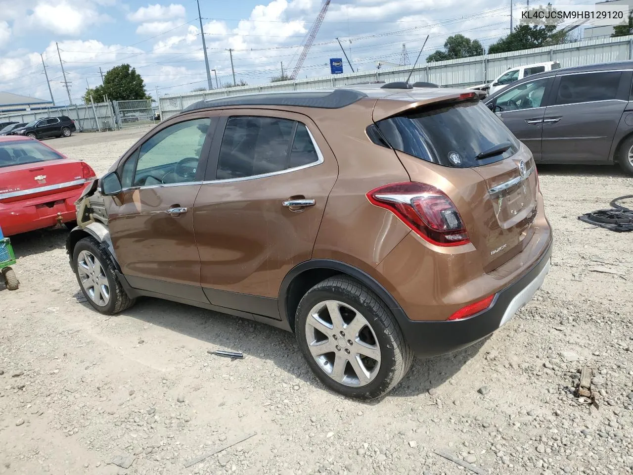 KL4CJCSM9HB129120 2017 Buick Encore Essence