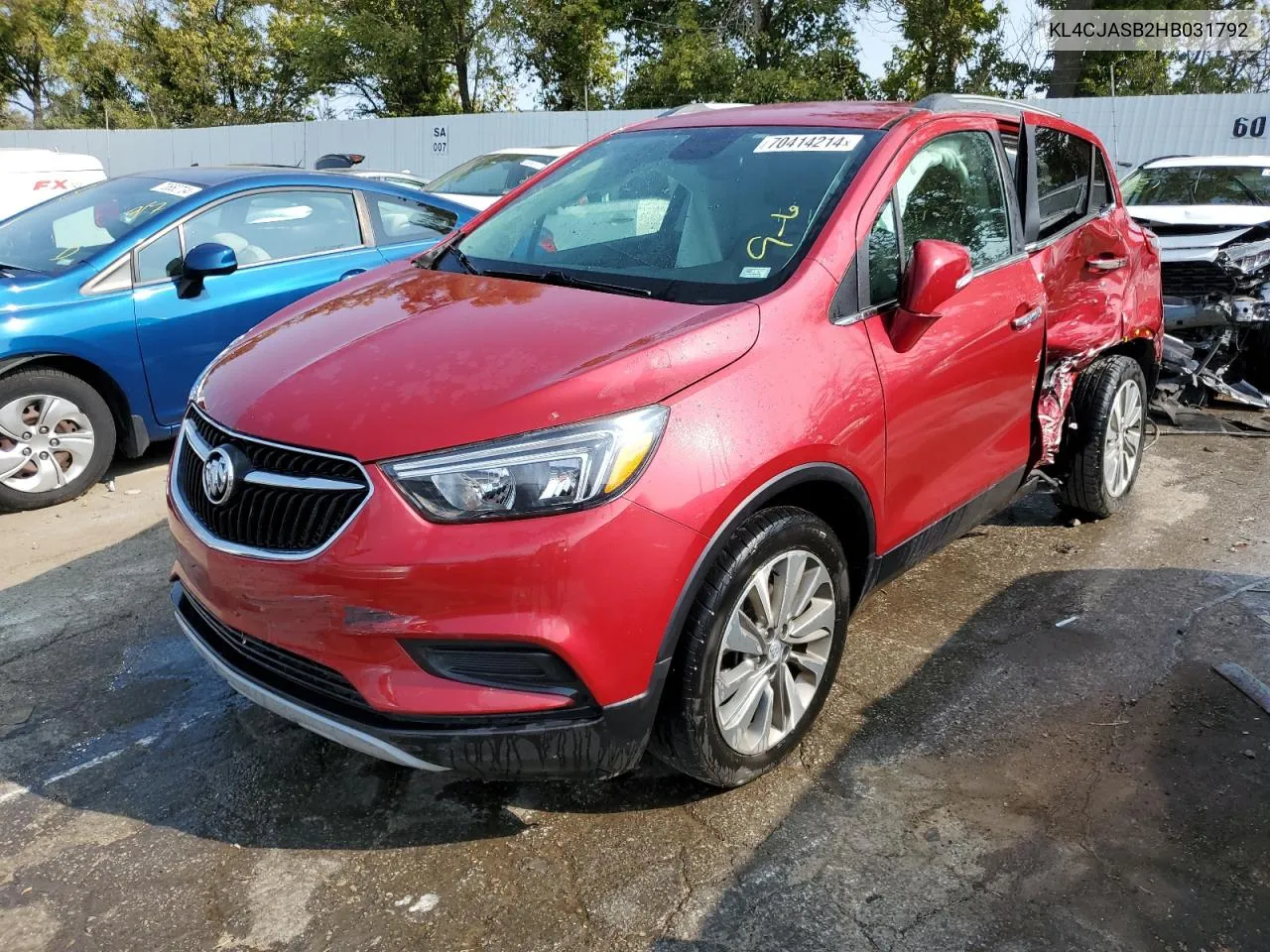 KL4CJASB2HB031792 2017 Buick Encore Preferred