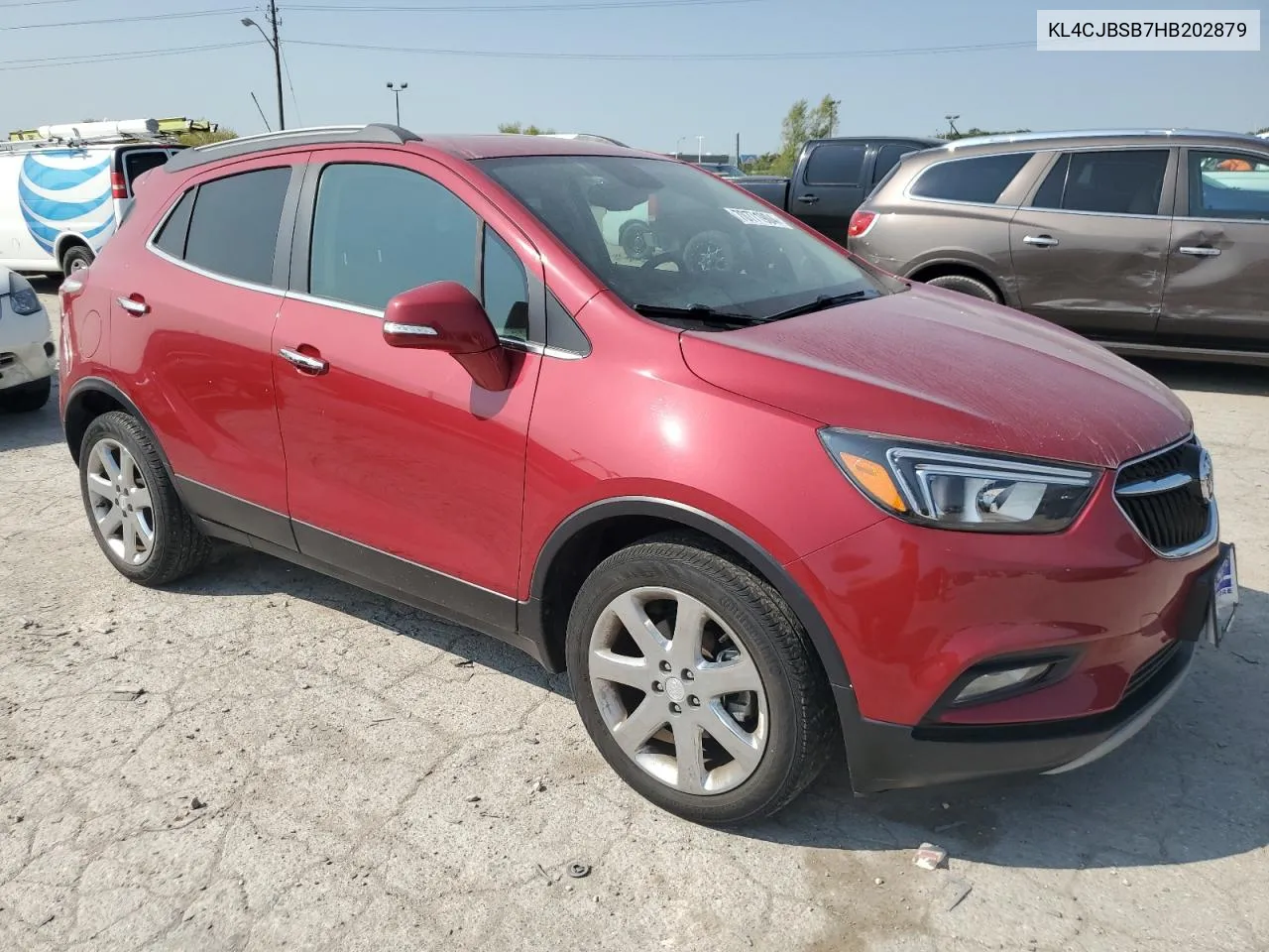 KL4CJBSB7HB202879 2017 Buick Encore Preferred Ii